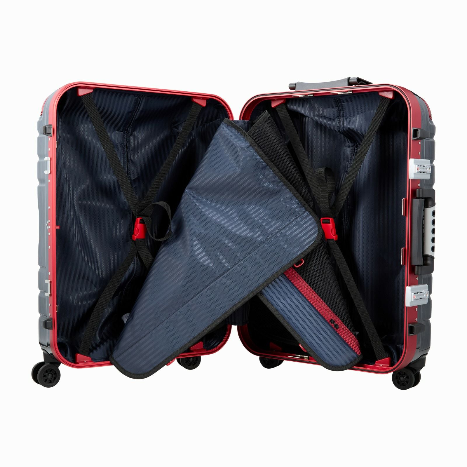 OUTLET 20％OFF】スーツケース Mサイズ フレームタイプ グリップ