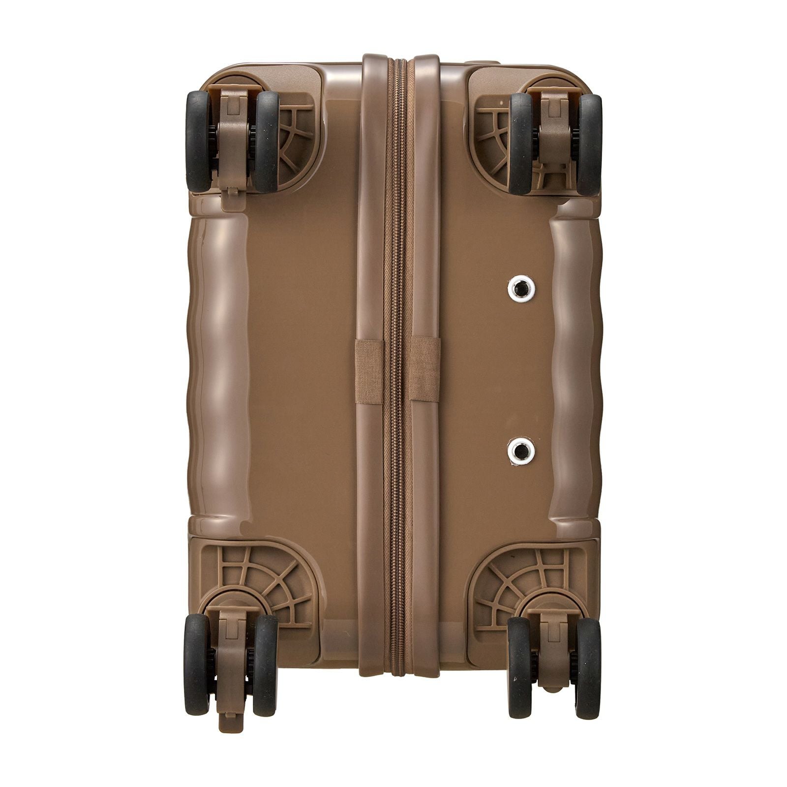 カップホルダー付き 上パカ スーツケース Sサイズ ジッパータイプ