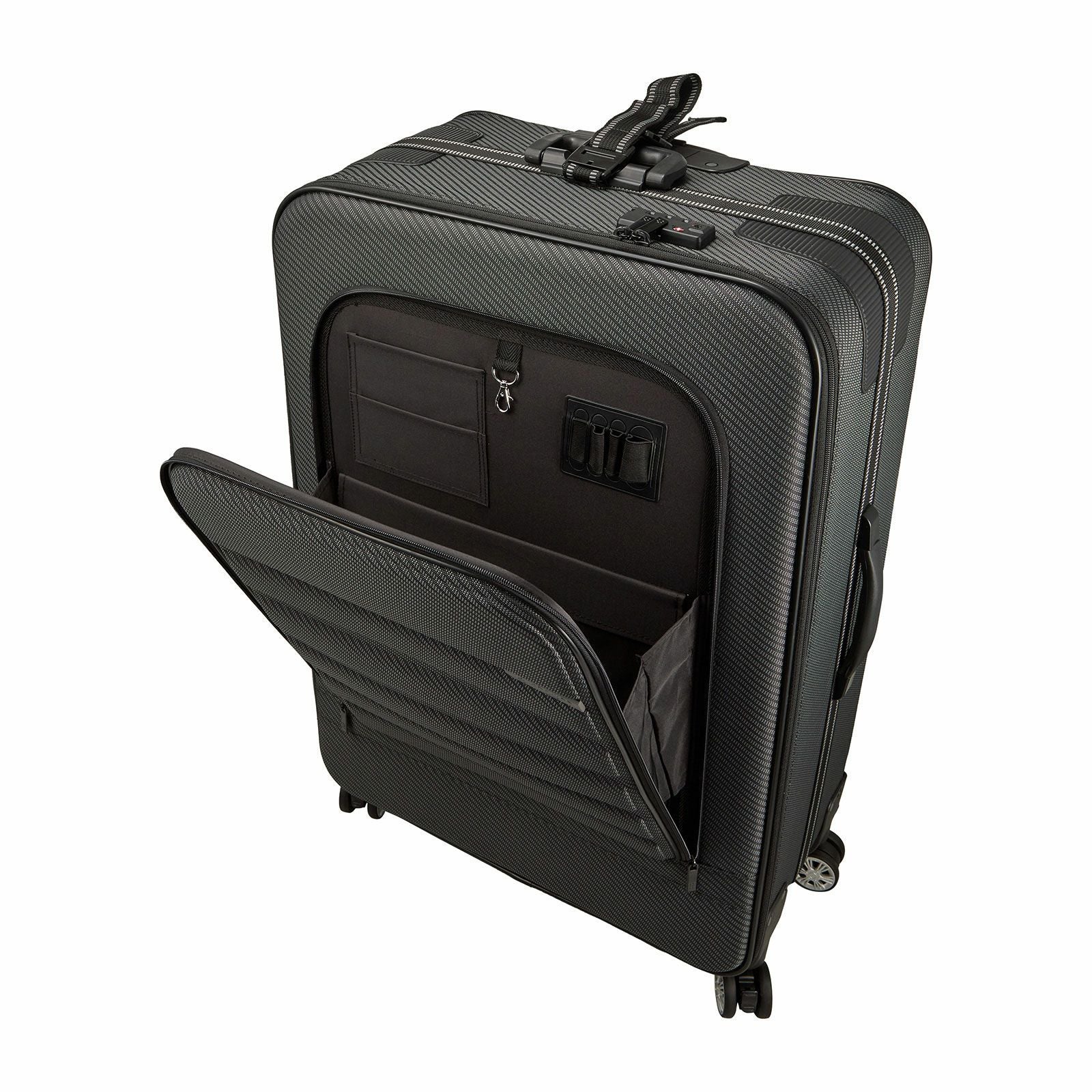 ソフトキャリーバッグ XLサイズ 75cm 120L ストッパー付キャスター搭載