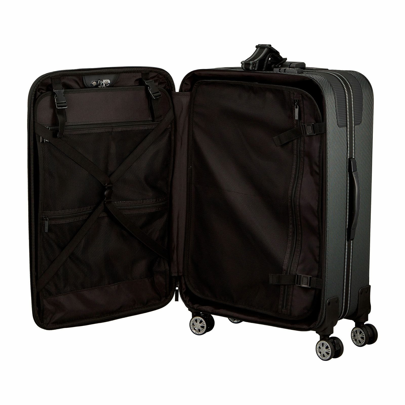 ソフトキャリーバッグ Lサイズ 65cm 80L ストッパー付キャスター搭載