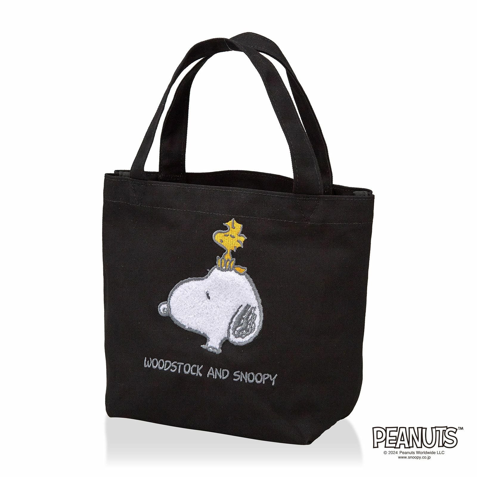 刺繍 帆布ミニトートバッグ スヌーピー 6077 | シフレオンラインストア