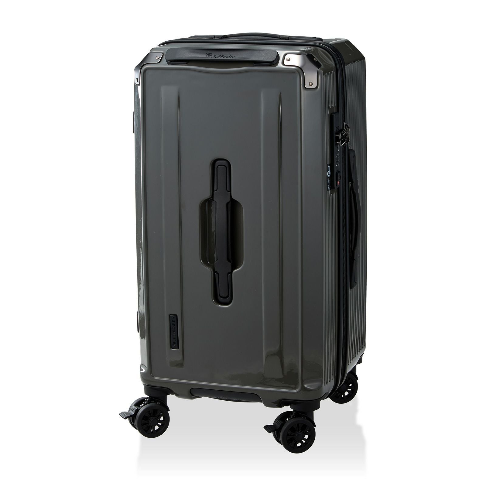 スクエア型スーツケース Sサイズ ジッパータイプ ハピタスプラス