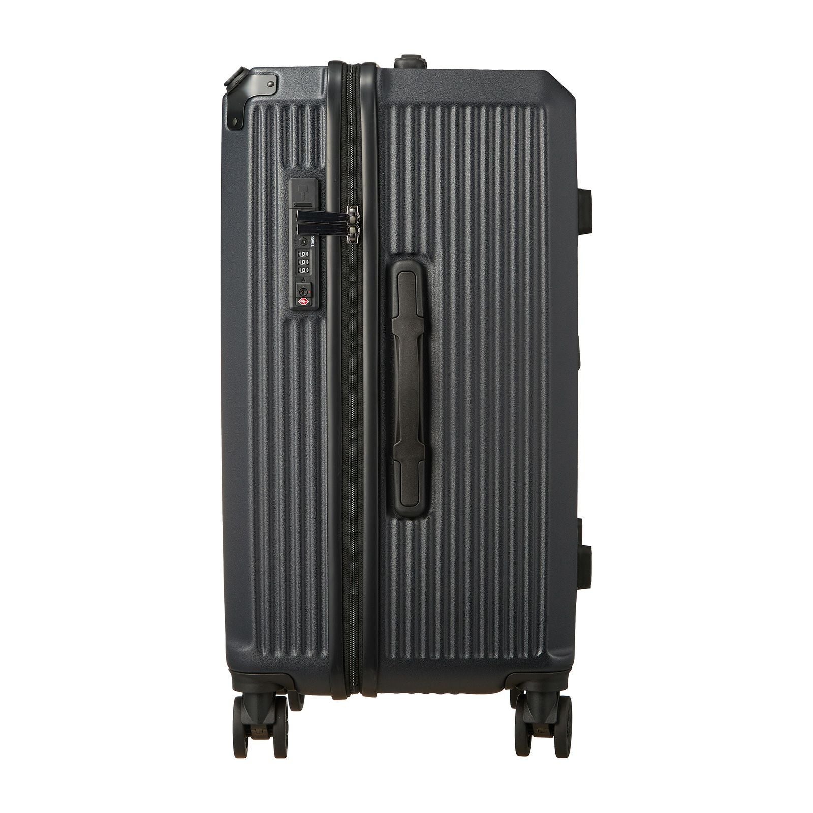 スクエア型スーツケース Sサイズ ジッパータイプ ハピタスプラス