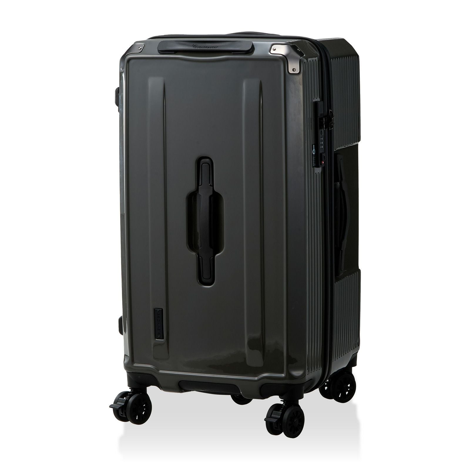 スクエア型スーツケース Mサイズ ジッパータイプ ハピタスプラス