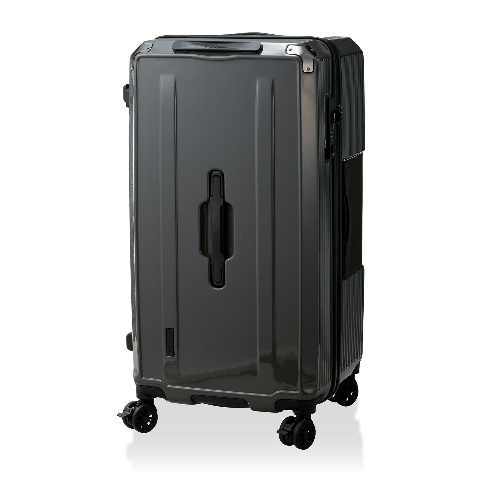 スクエア型スーツケース Lサイズ ジッパータイプ ハピタスプラス