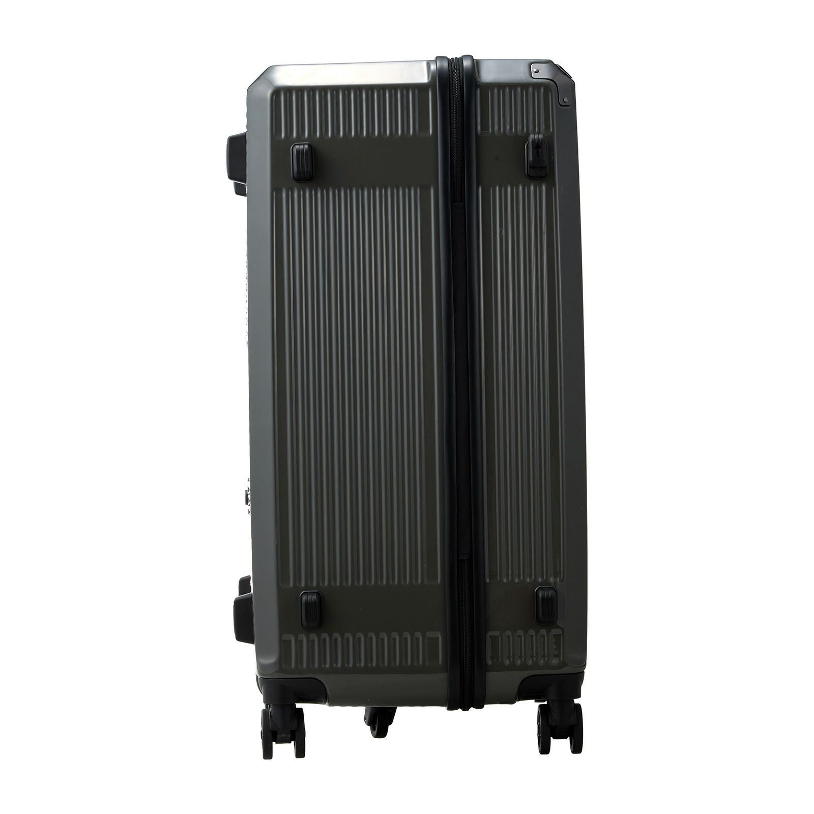 スクエア型スーツケース Lサイズ ジッパータイプ ハピタスプラス