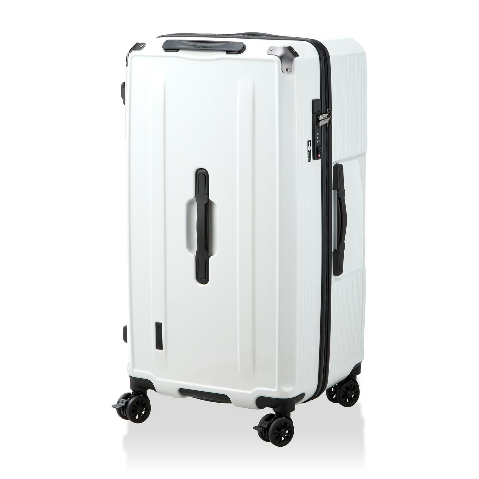 スクエア型スーツケース Lサイズ ジッパータイプ ハピタスプラス