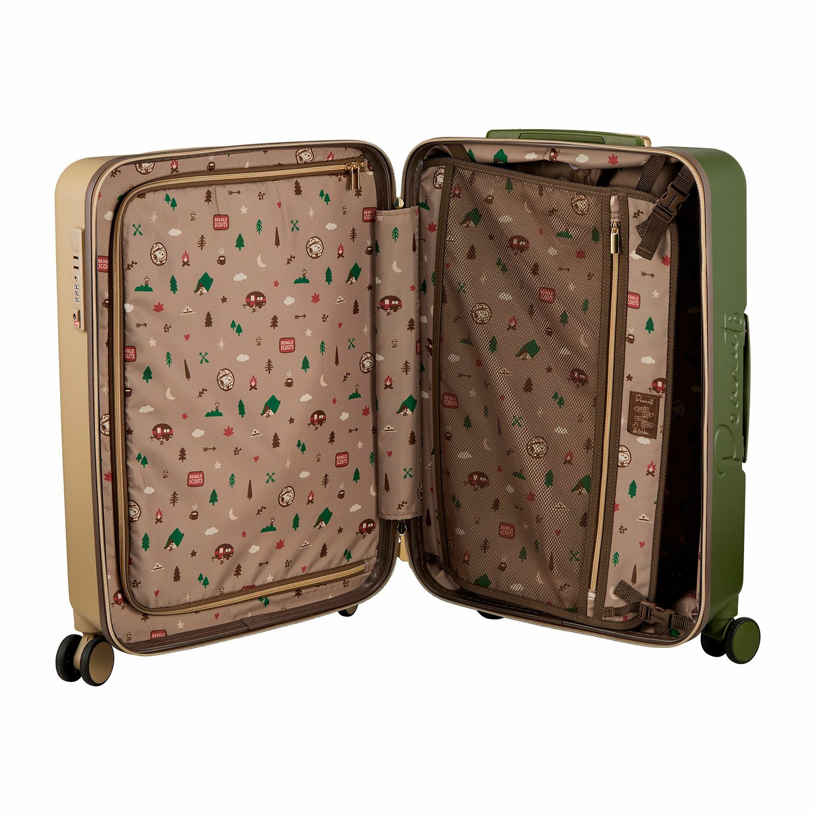 スーツケース スヌーピー Mサイズ ジッパータイプ HAP2285-55 | シフレ