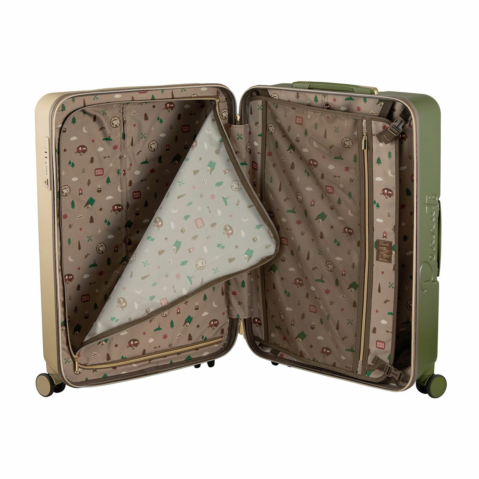 スーツケース スヌーピー Lサイズ ジッパータイプ HAP2285-65 | シフレ