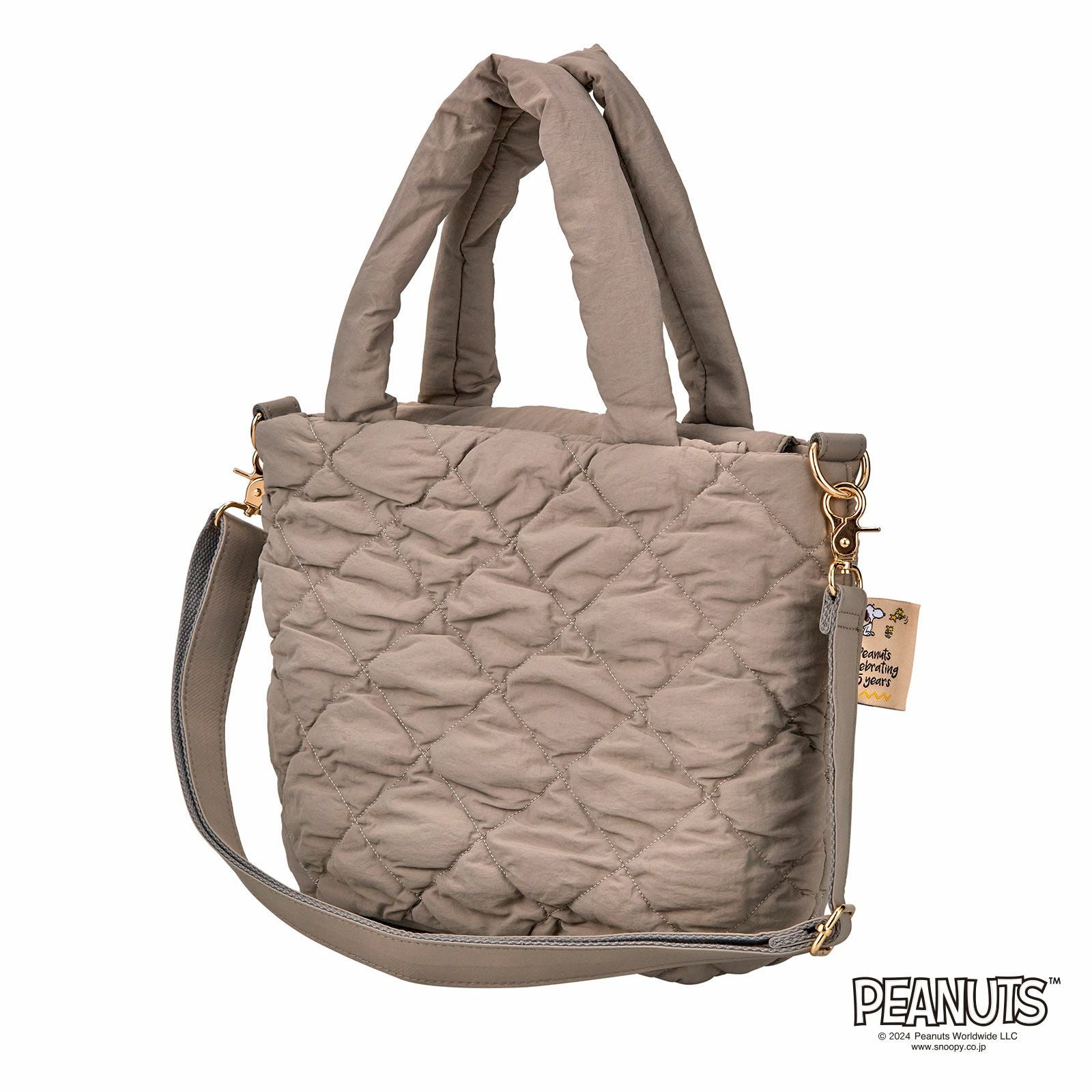 SALE 30％OFF】キルティングトートバッグ Mサイズ スヌーピー 6089