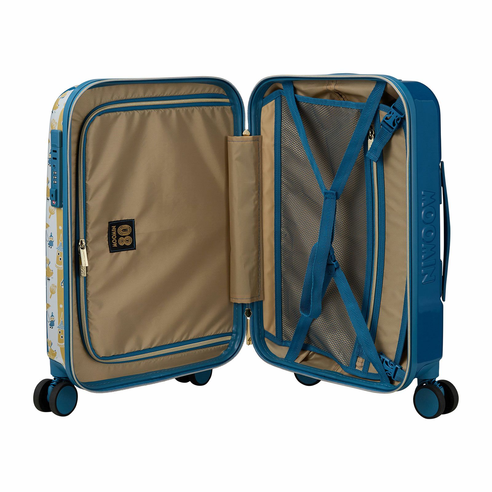 スーツケース ムーミン小説80周年記念 Sサイズ ジッパータイプ HAP2317