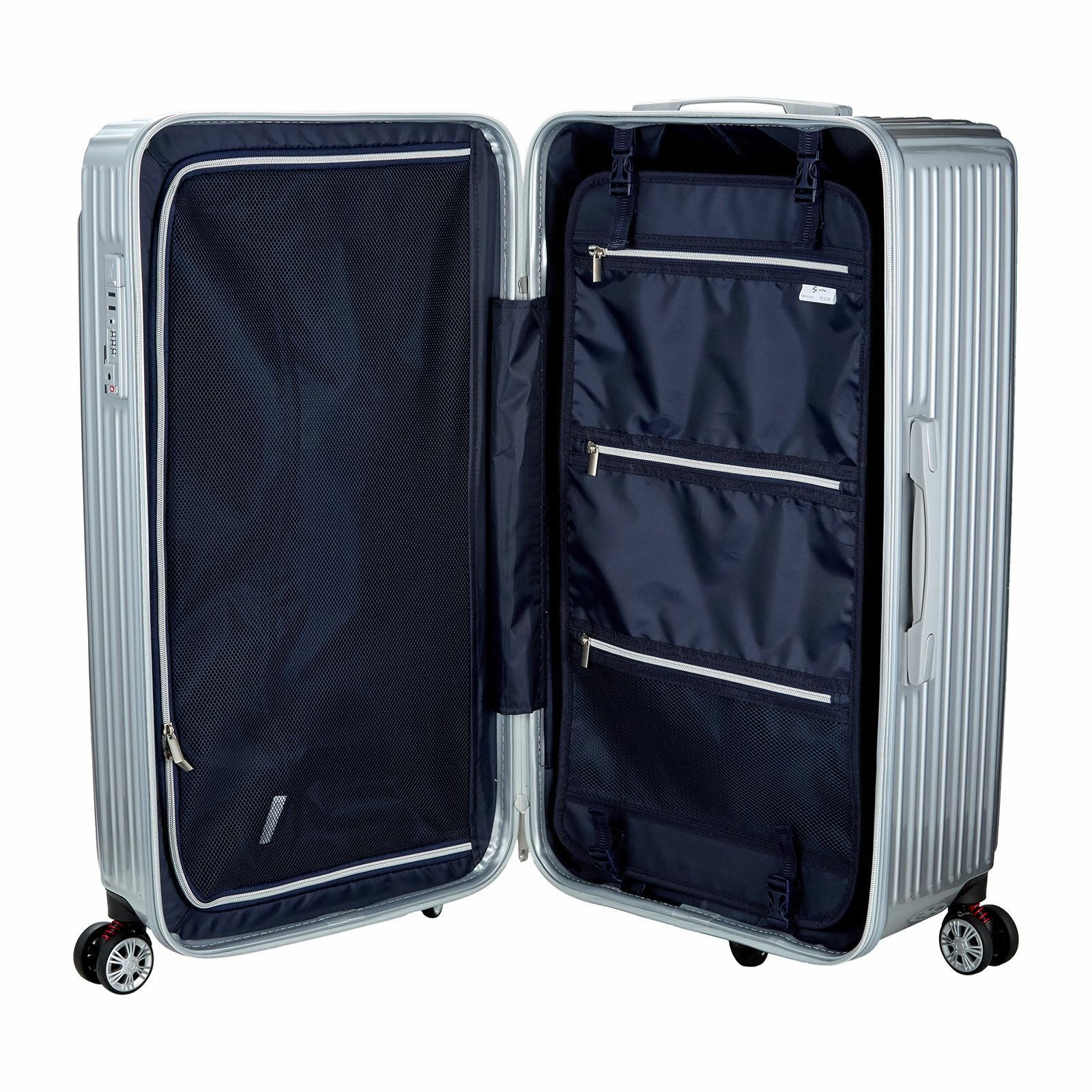 抗菌 スーツケース BOX型 Lサイズ ジッパータイプ TRIDENT TRI2035K-71