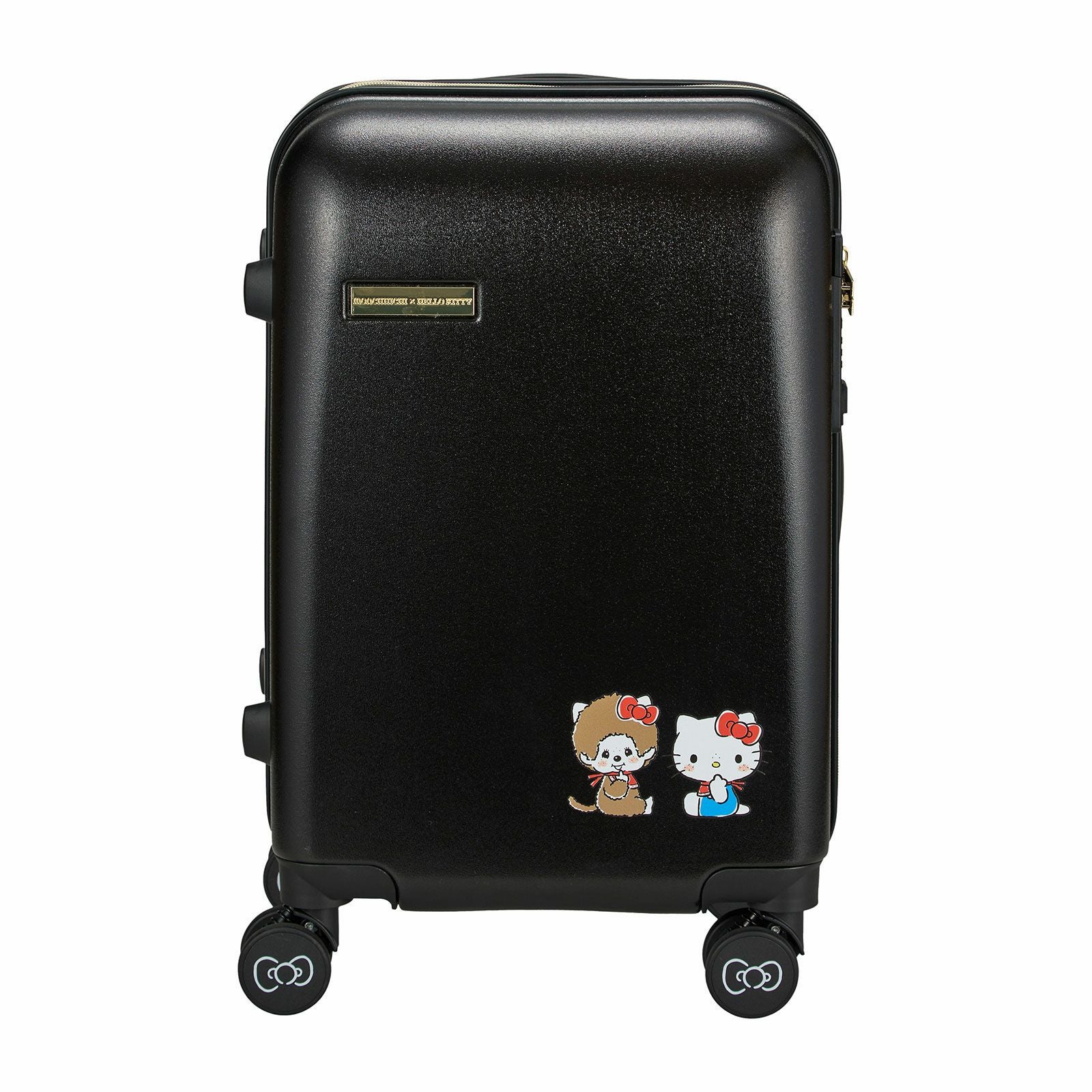 スーツケース モンチッチ×ハローキティ Sサイズ カップホルダー付き