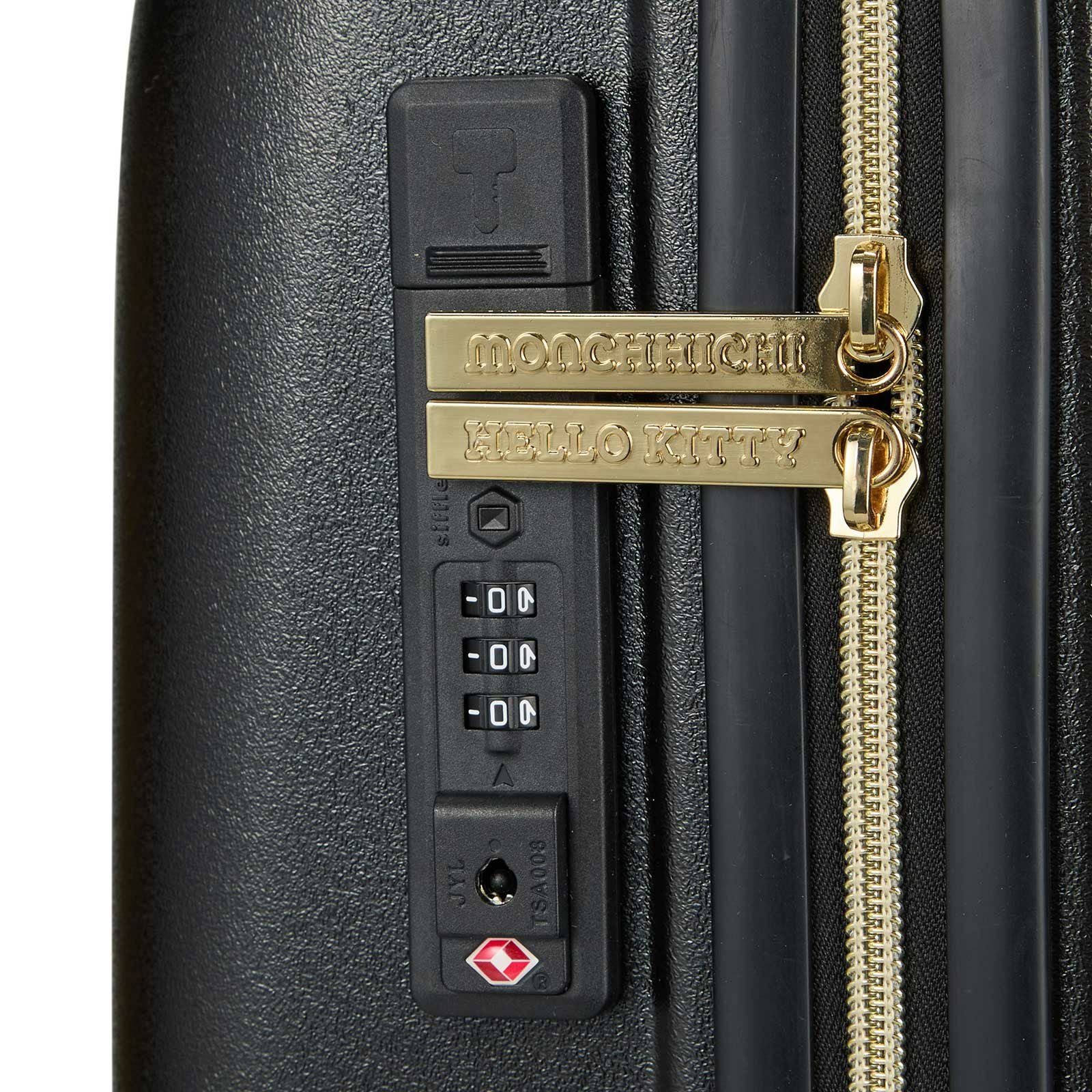 スーツケース モンチッチ×ハローキティ Sサイズ 30L ジッパータイプ