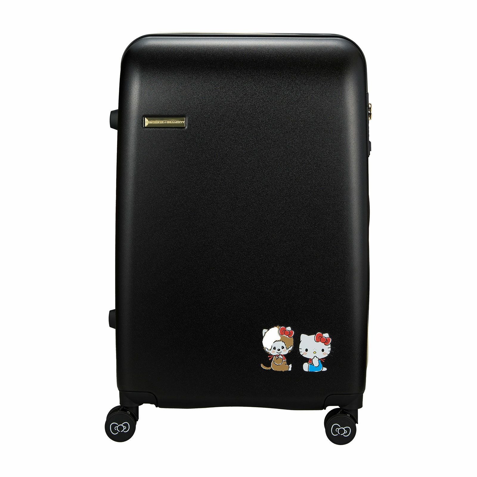スーツケース モンチッチ×ハローキティ Lサイズ カップホルダー付き