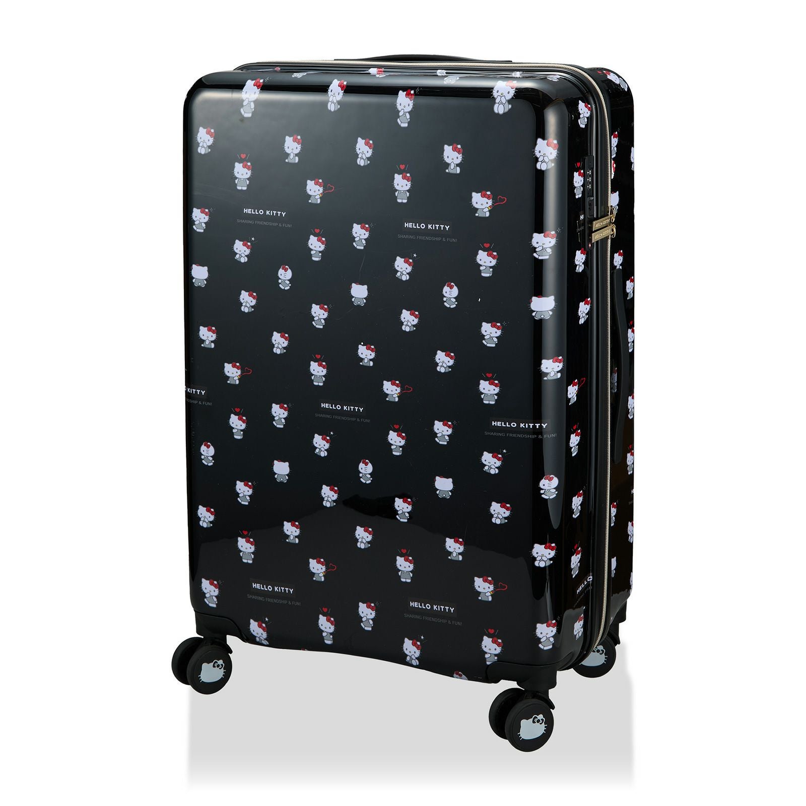 スーツケース サンリオキャラクターズ Lサイズ カップホルダー付き