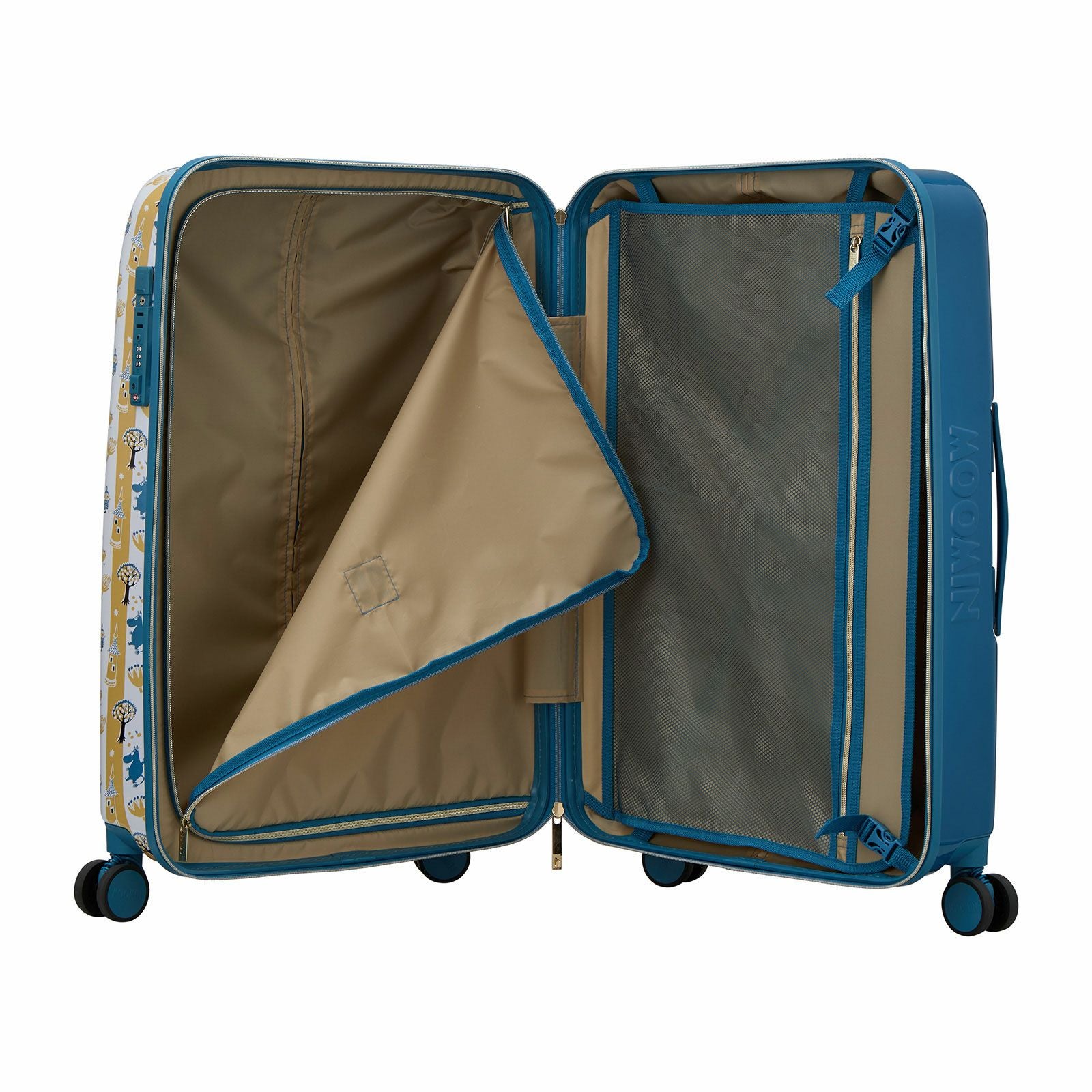 スーツケース ムーミン小説80周年記念 Lサイズ ジッパータイプ HAP2317