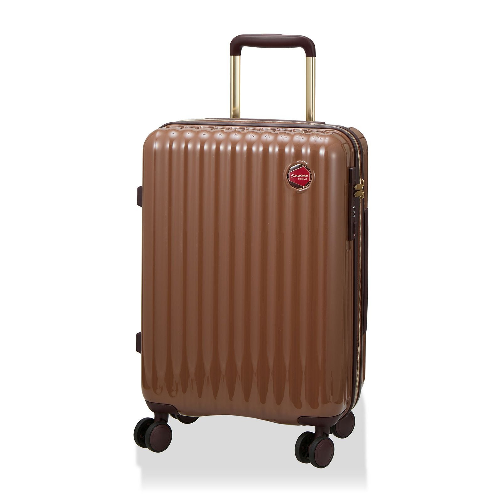 チョコレートデザイン スーツケース Sサイズ バニティケース付き