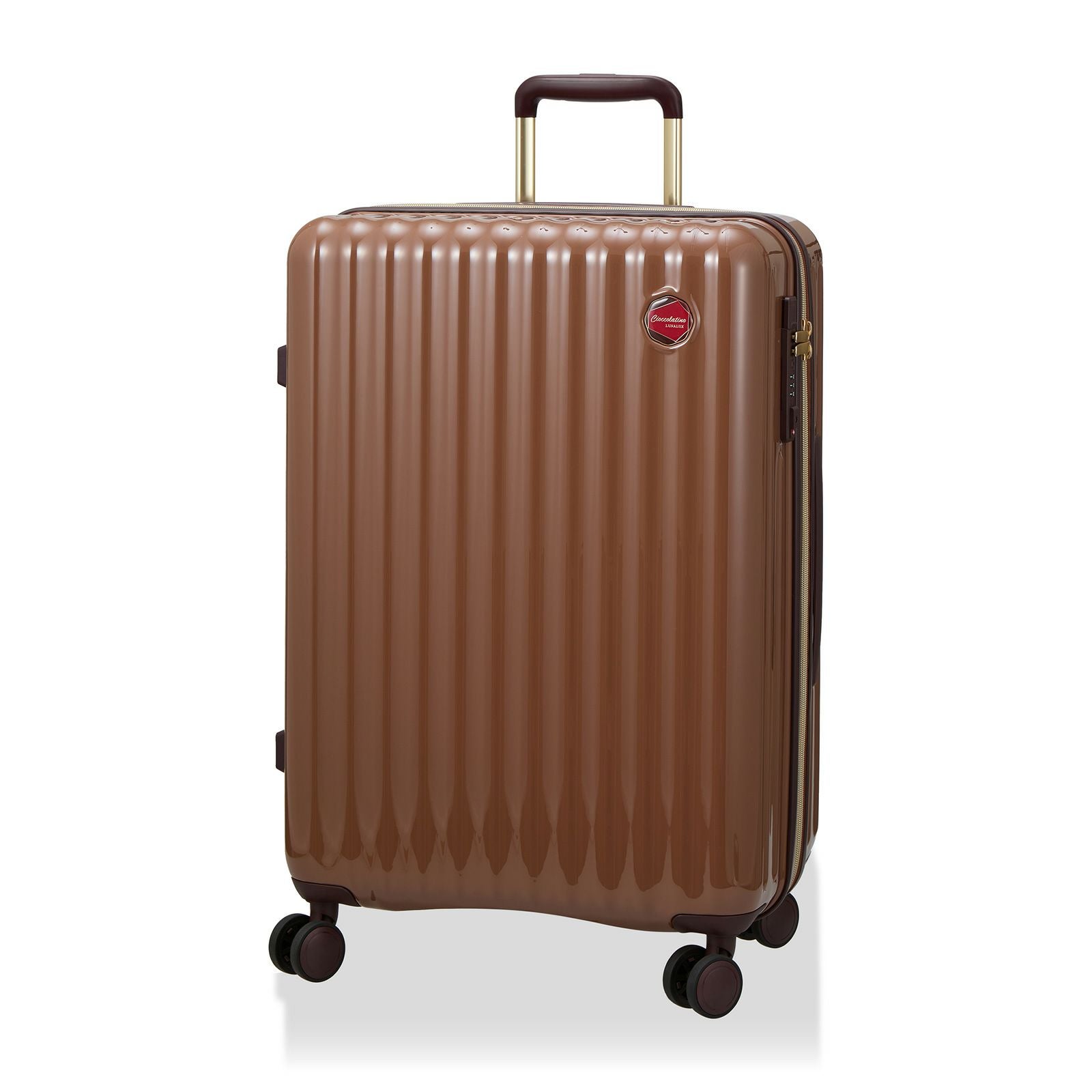 チョコレートデザイン スーツケース Mサイズ バニティケース付き