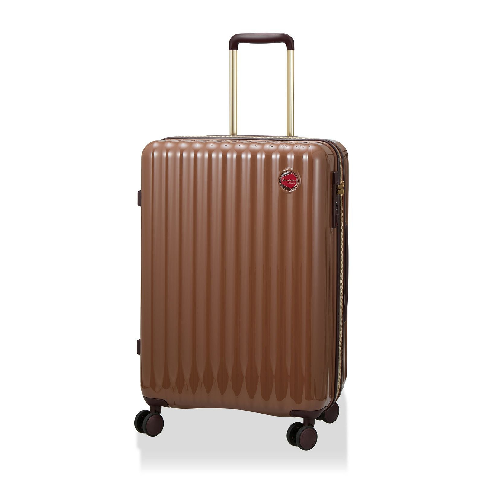 チョコレートデザイン スーツケース Mサイズ バニティケース付き