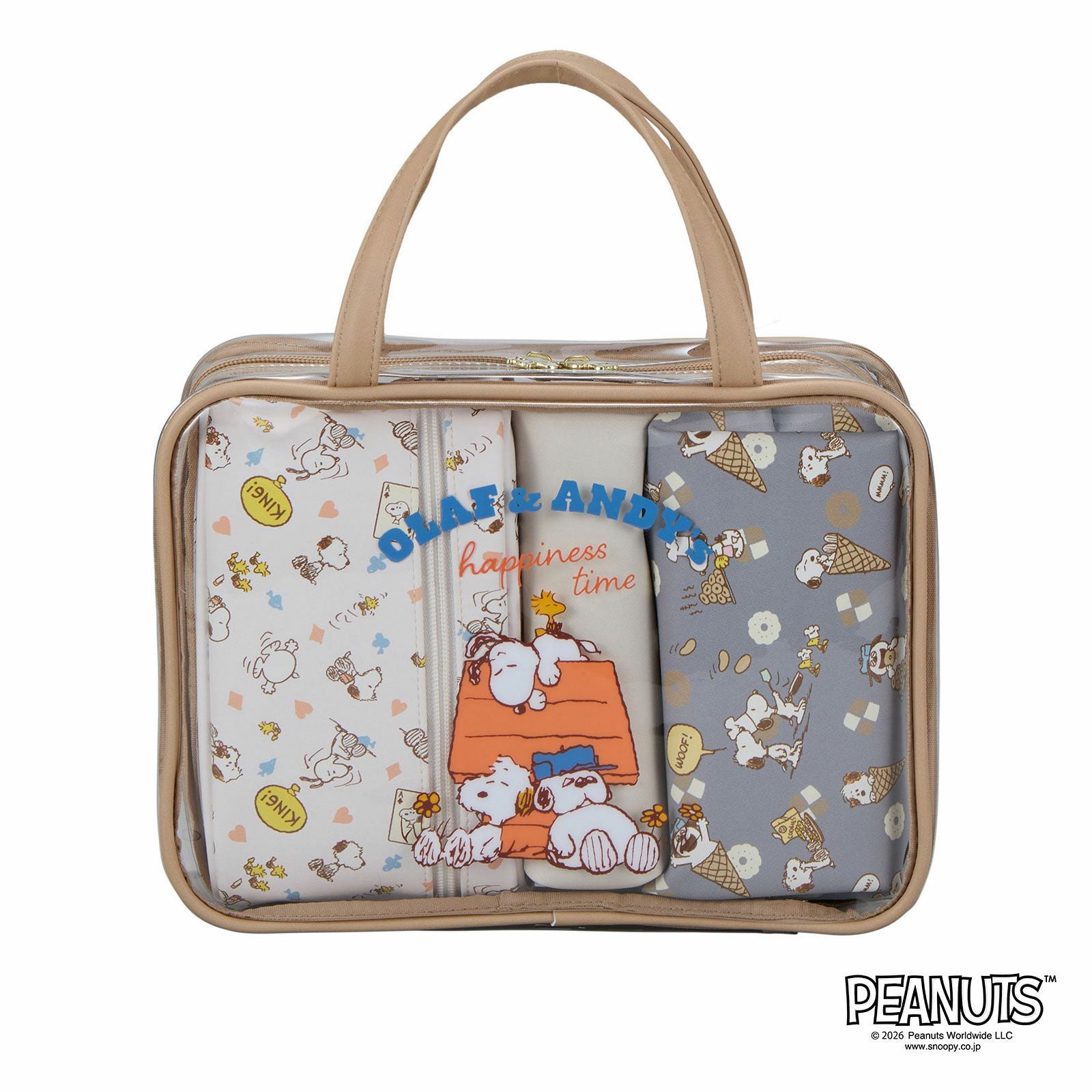 スヌーピー トラベルポーチセット 7122 | シフレオンラインストア
