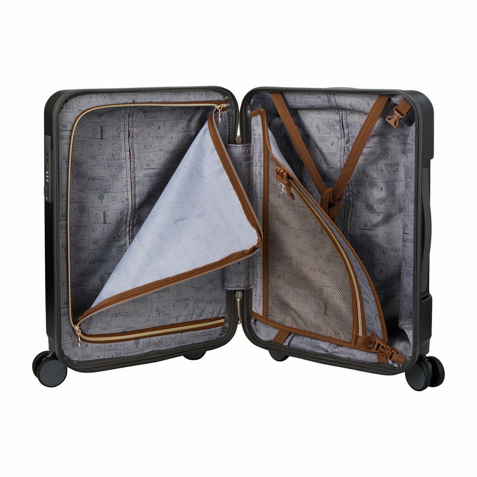 スーツケース スヌーピー Sサイズ ジッパータイプ HPL2324-S | シフレ