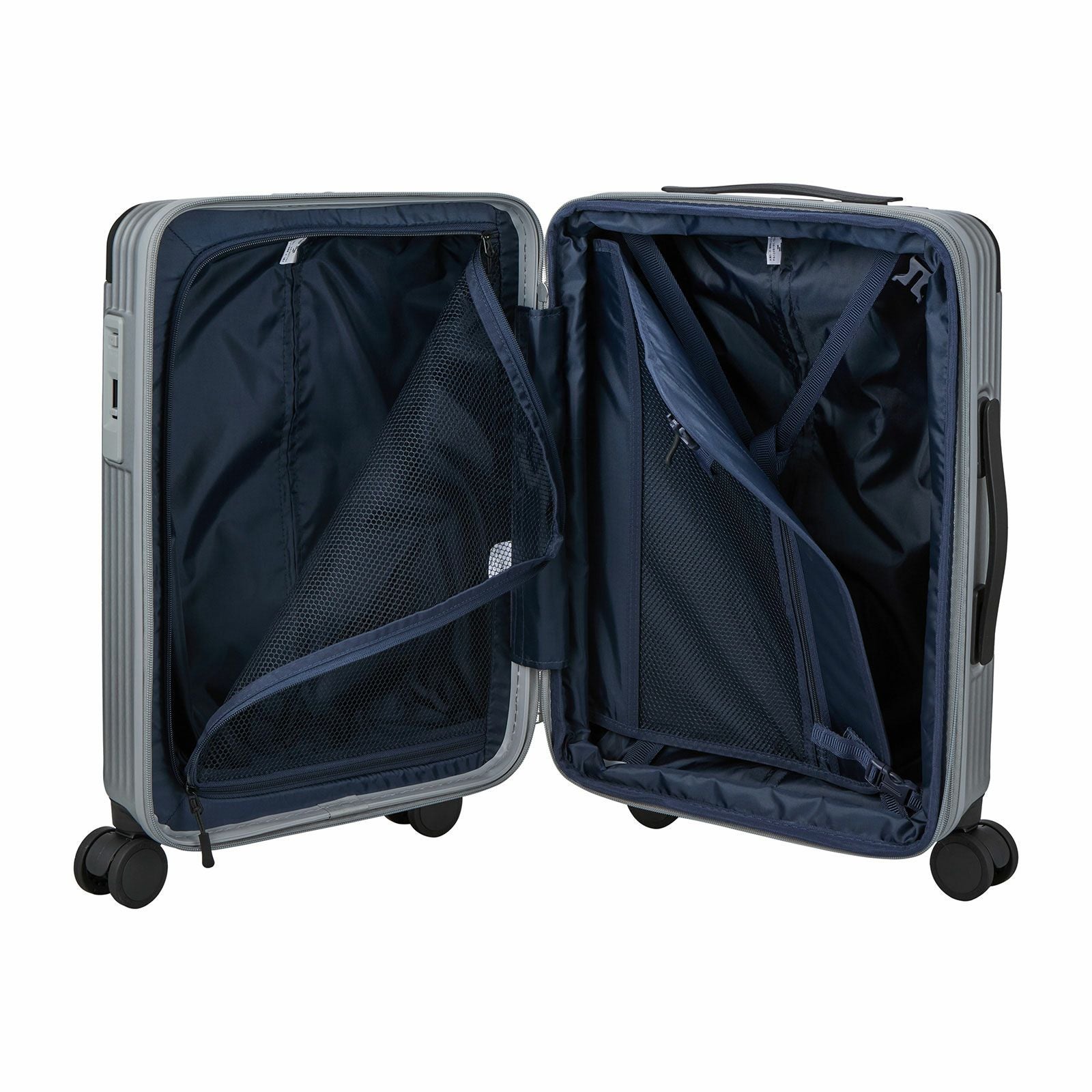 スーツケース Sサイズ ジッパータイプ HINOMOTO製ストッパー付き