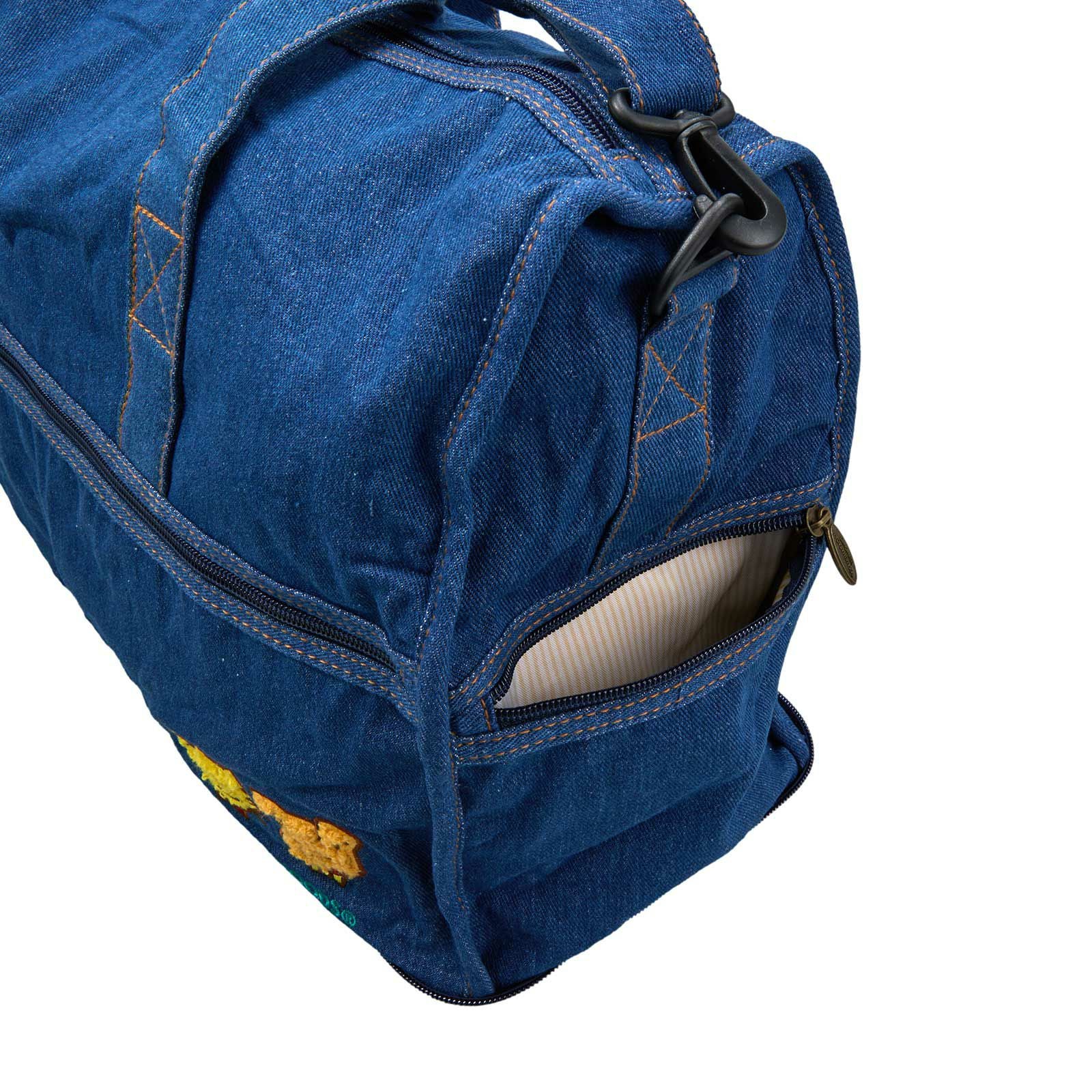 折りたたみ ボストンバッグ デニム Mサイズ オサムグッズ ハピタス