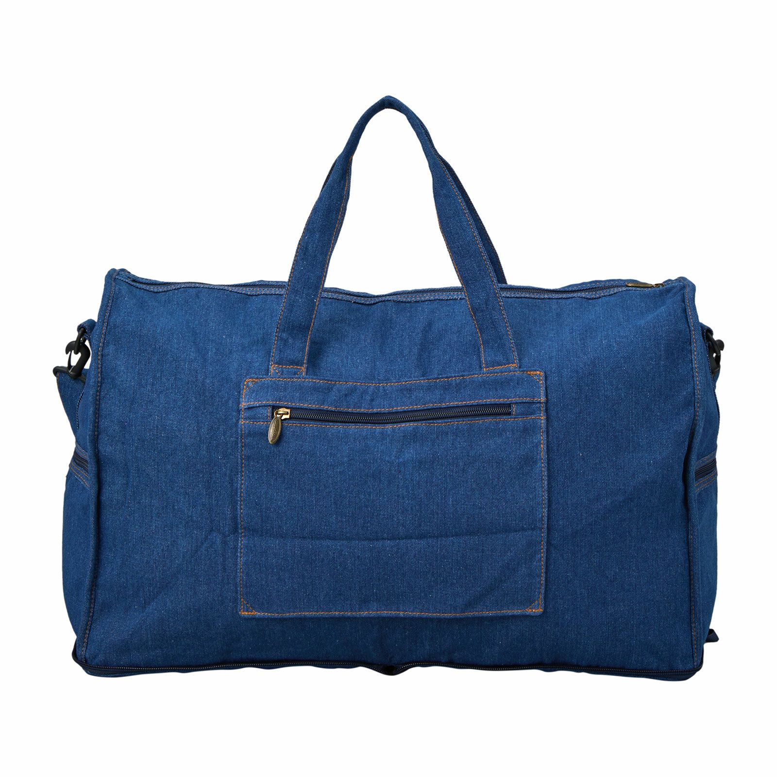 折りたたみ ボストンバッグ デニム Lサイズ オサムグッズ ハピタス