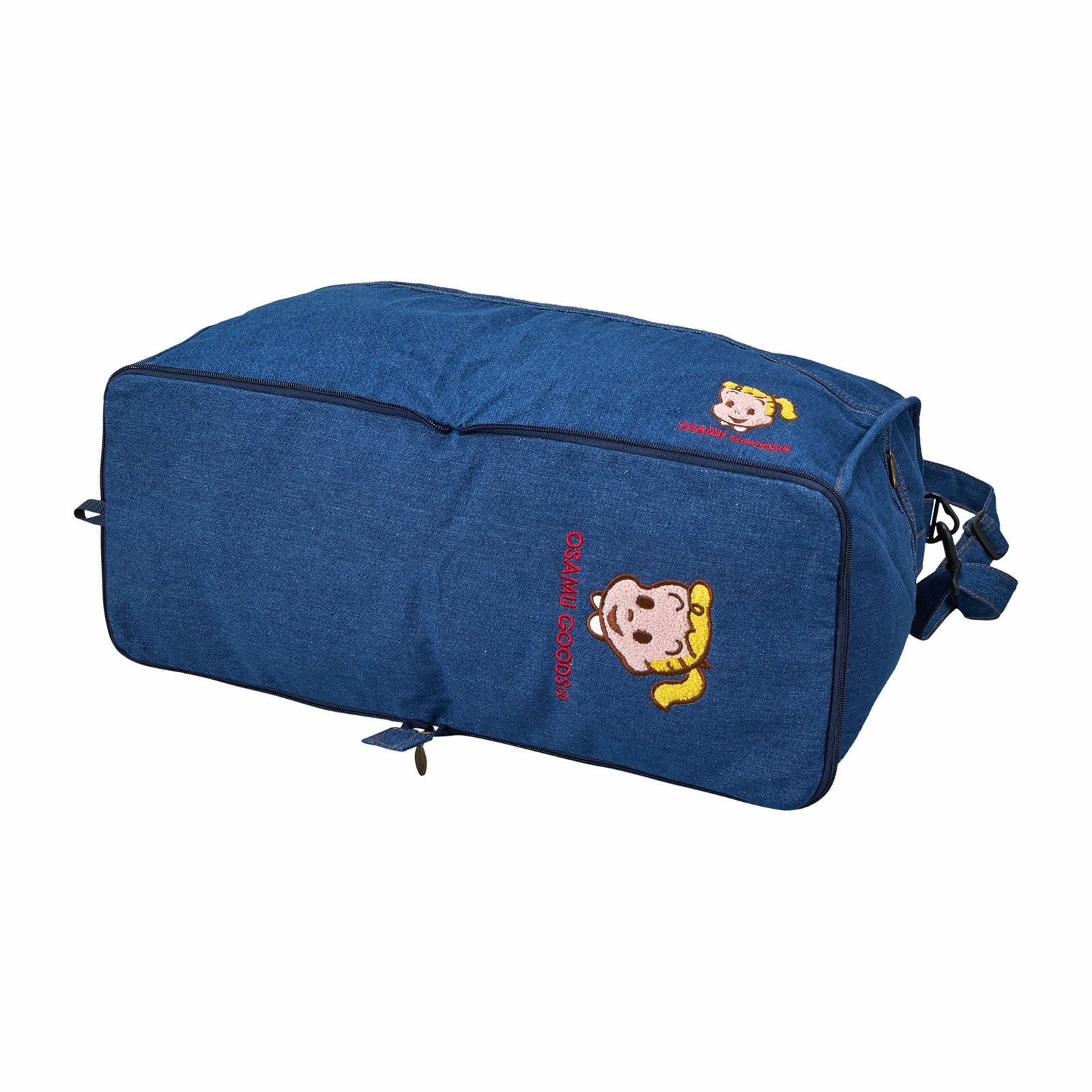 折りたたみ ボストンバッグ デニム Lサイズ オサムグッズ ハピタス