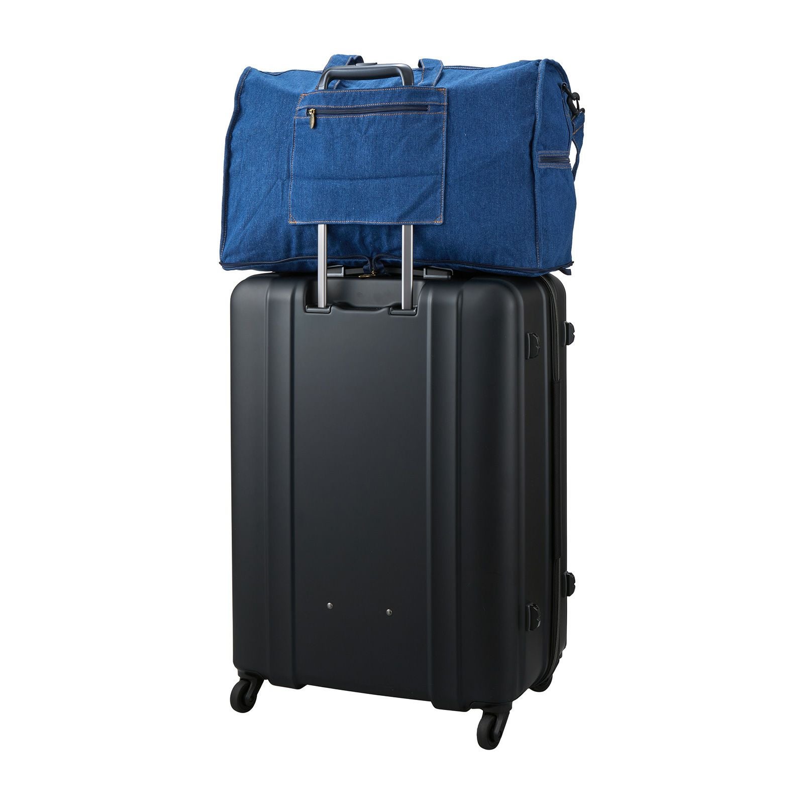 折りたたみ ボストンバッグ デニム Lサイズ オサムグッズ ハピタス