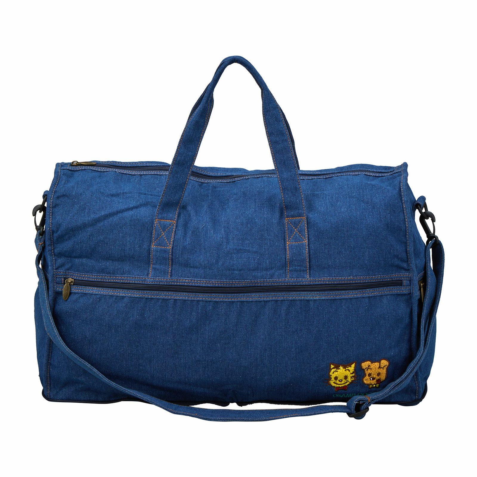 フォロー割_最終額_新品ドイツ製bagjackボディバッグ希少廃盤カラー青ブルー フェスバッグ TGIF! ポリエステル横型ボディバッグ | フェスバッグ