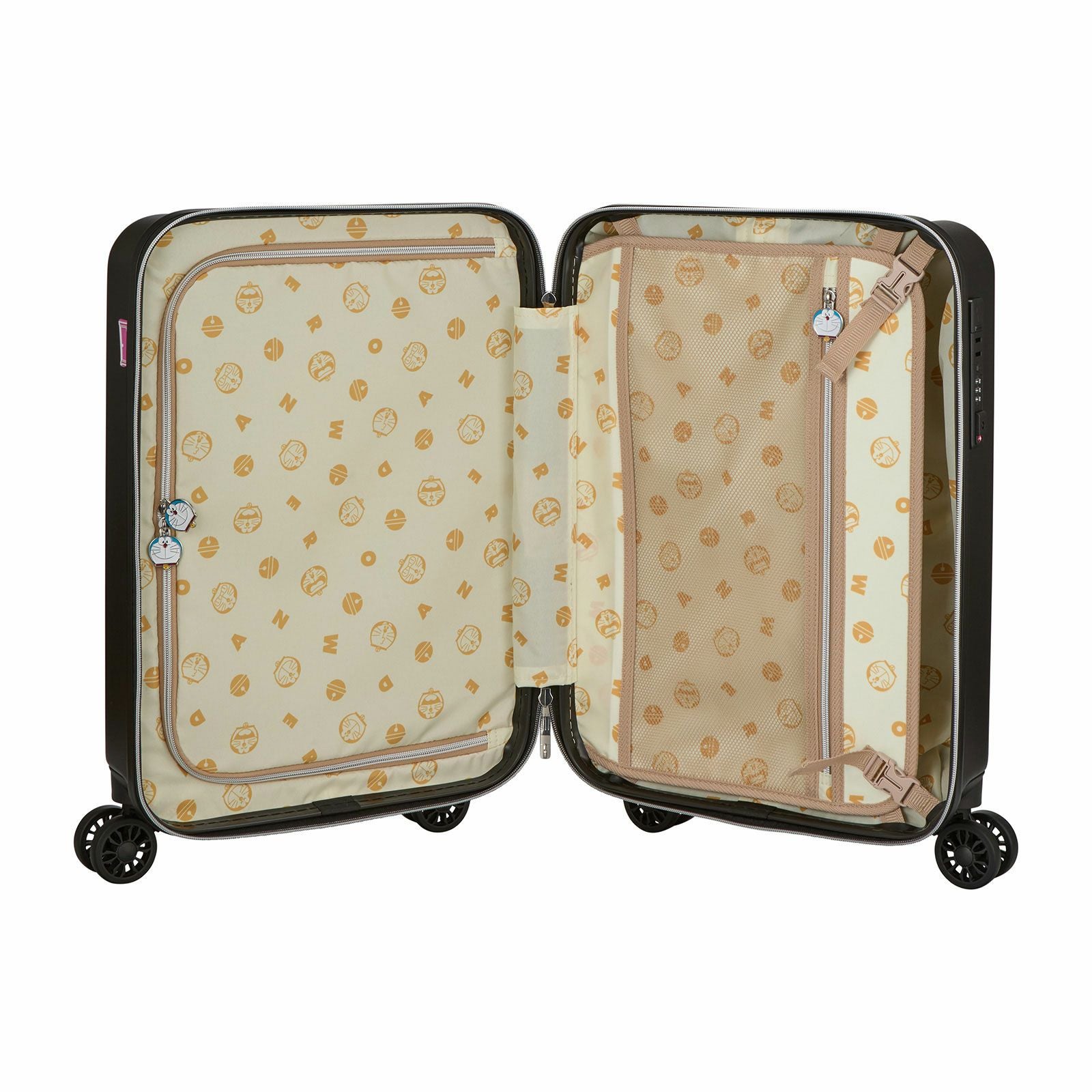 Doratch ドラえもん 限定版 ゴールドケース 新品未使用 スーツケース ドラえもん Sサイズ ジッパータイプ HPL2334-48 | シフレ