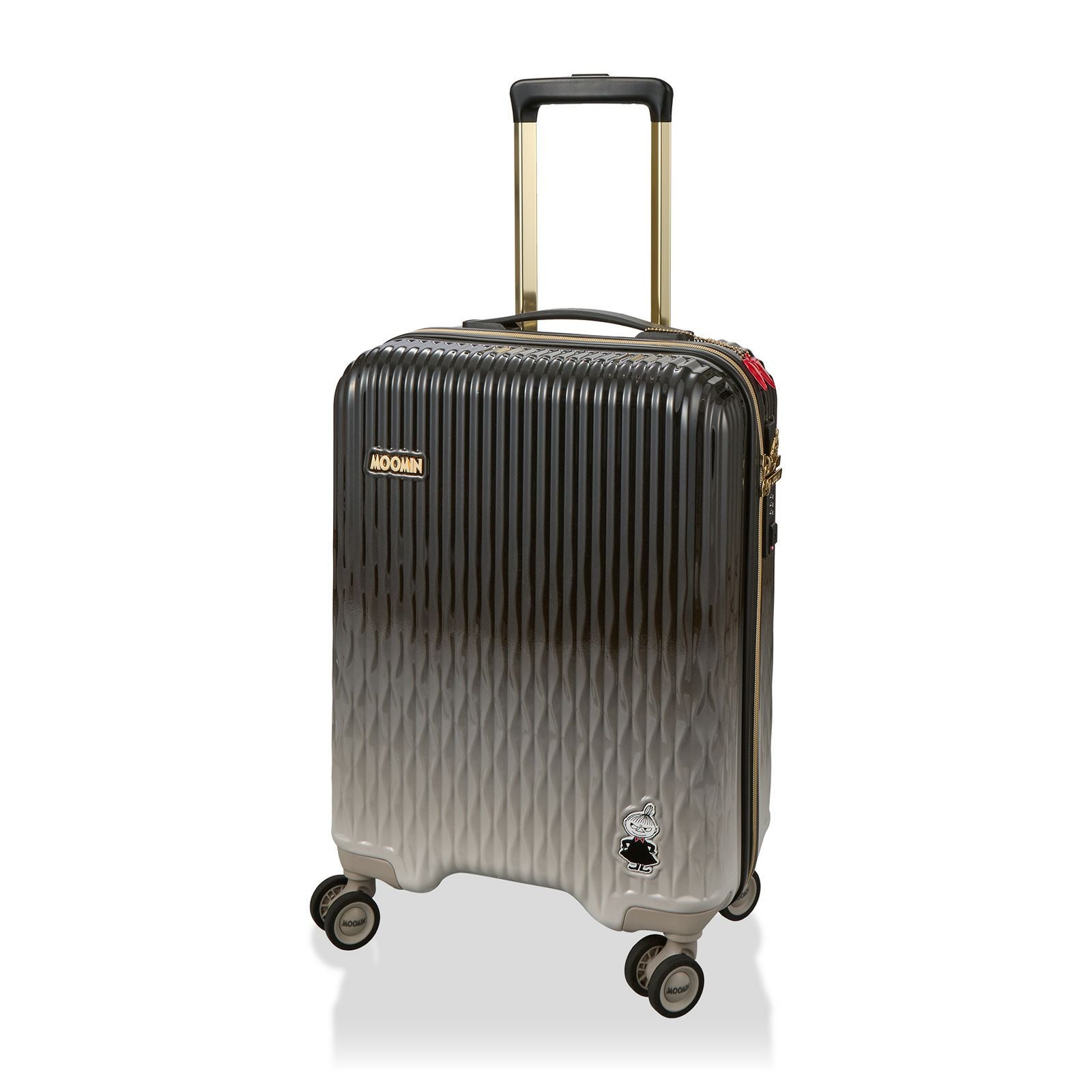 スーツケース ムーミン モノトーン リトルミイ Sサイズ ジッパータイプ