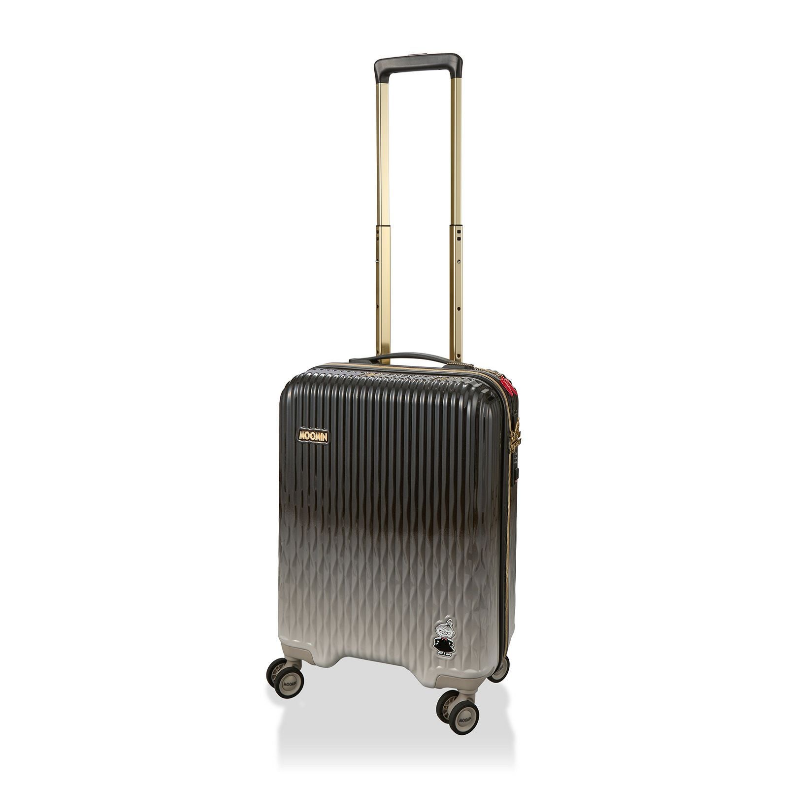 スーツケース ムーミン モノトーン リトルミイ Sサイズ ジッパータイプ