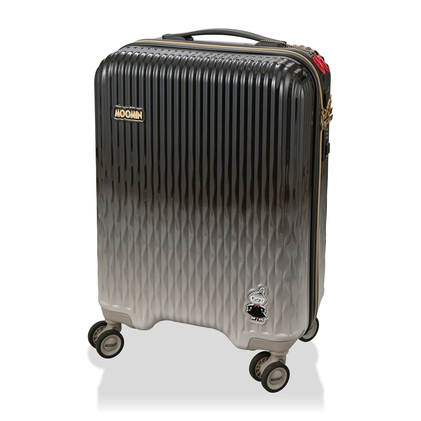 スーツケース Sサイズ 32L ジッパータイプ ムーミン モノトーン