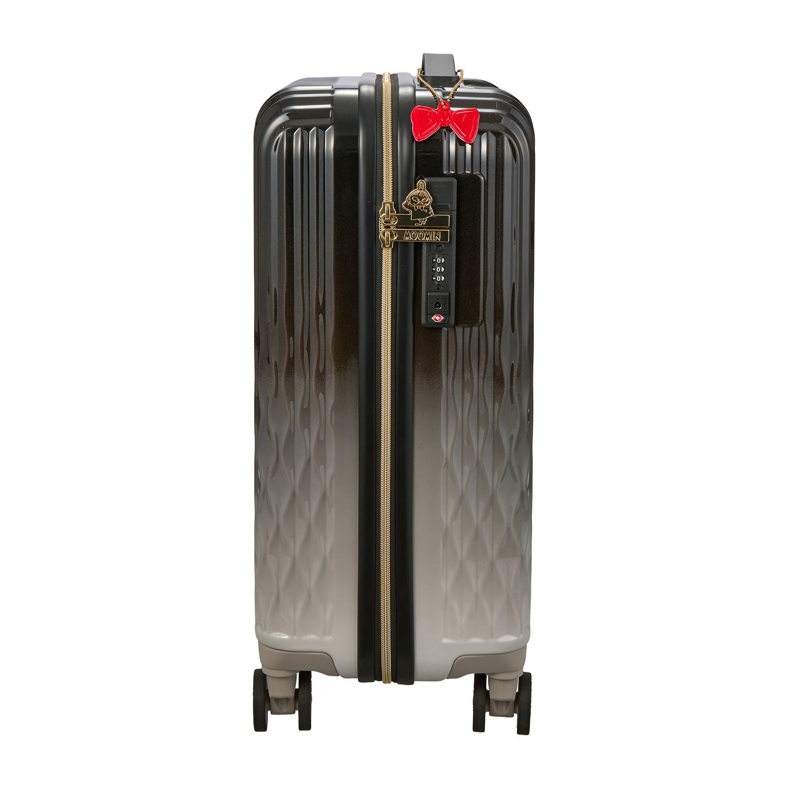 スーツケース Sサイズ 32L ジッパータイプ ムーミン モノトーン