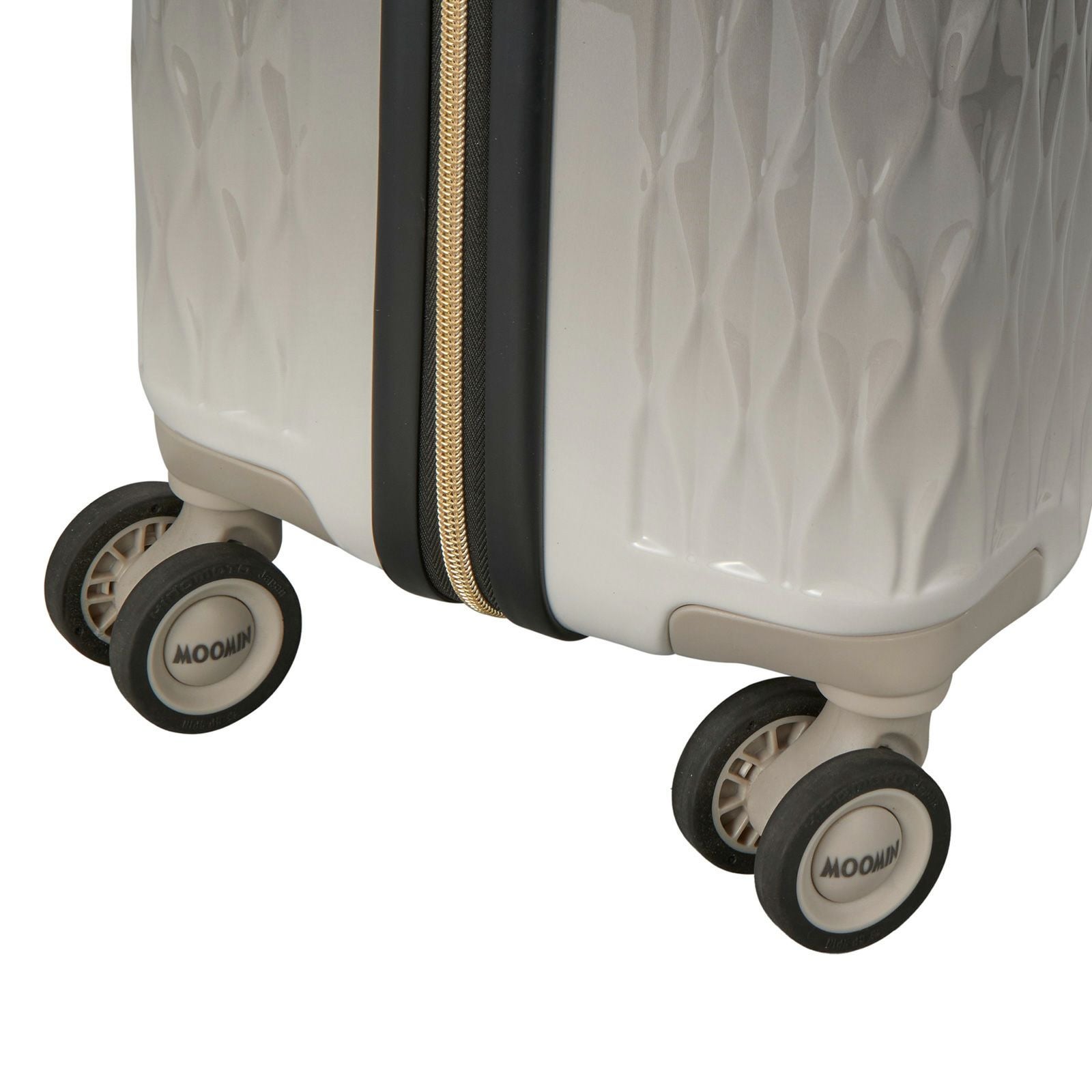 スーツケース ムーミン モノトーン リトルミイ Sサイズ ジッパータイプ