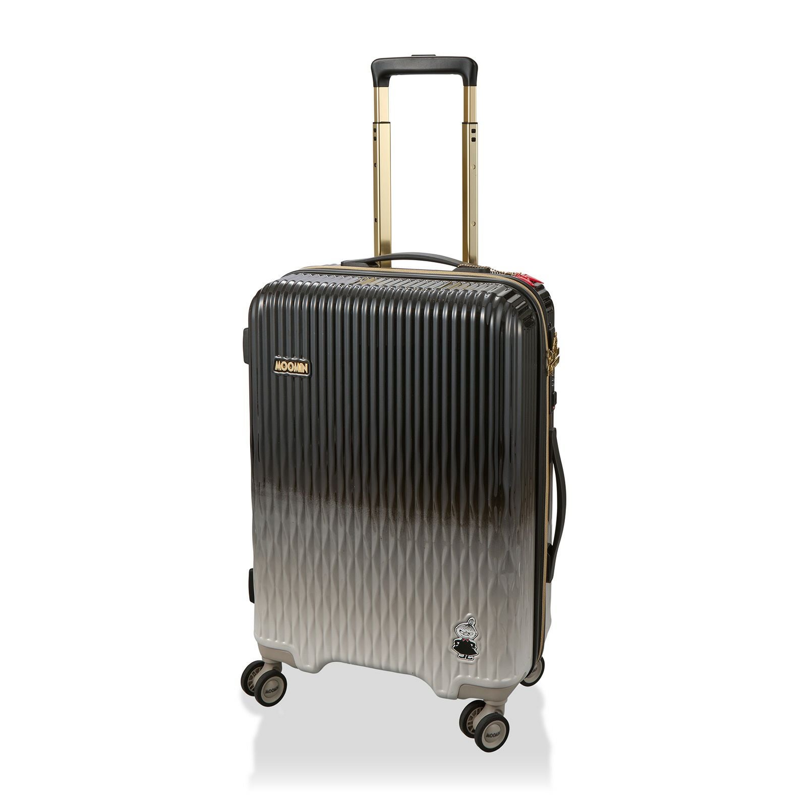 スーツケース ムーミン モノトーン リトルミイ Mサイズ ジッパータイプ