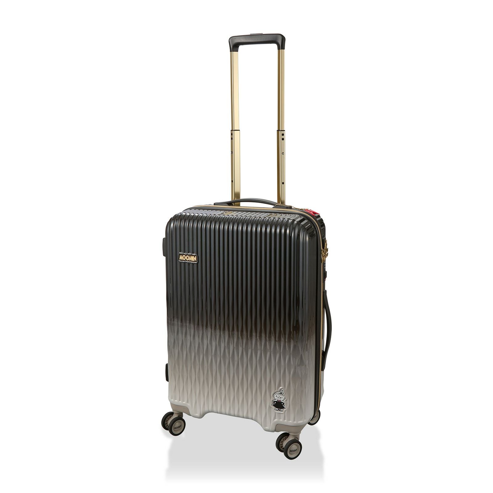 スーツケース ムーミン モノトーン リトルミイ Mサイズ ジッパータイプ