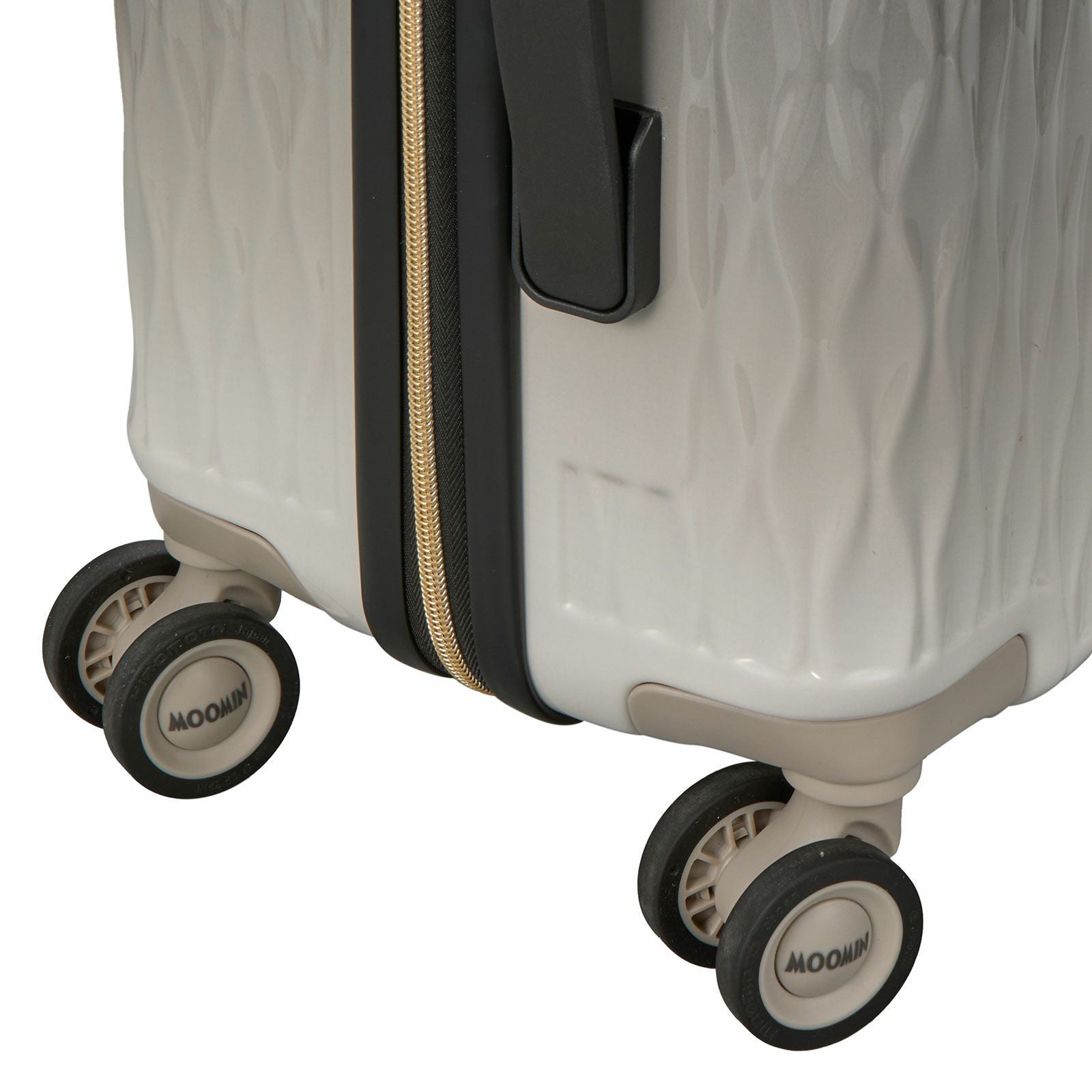 スーツケース ムーミン モノトーン リトルミイ Mサイズ ジッパータイプ