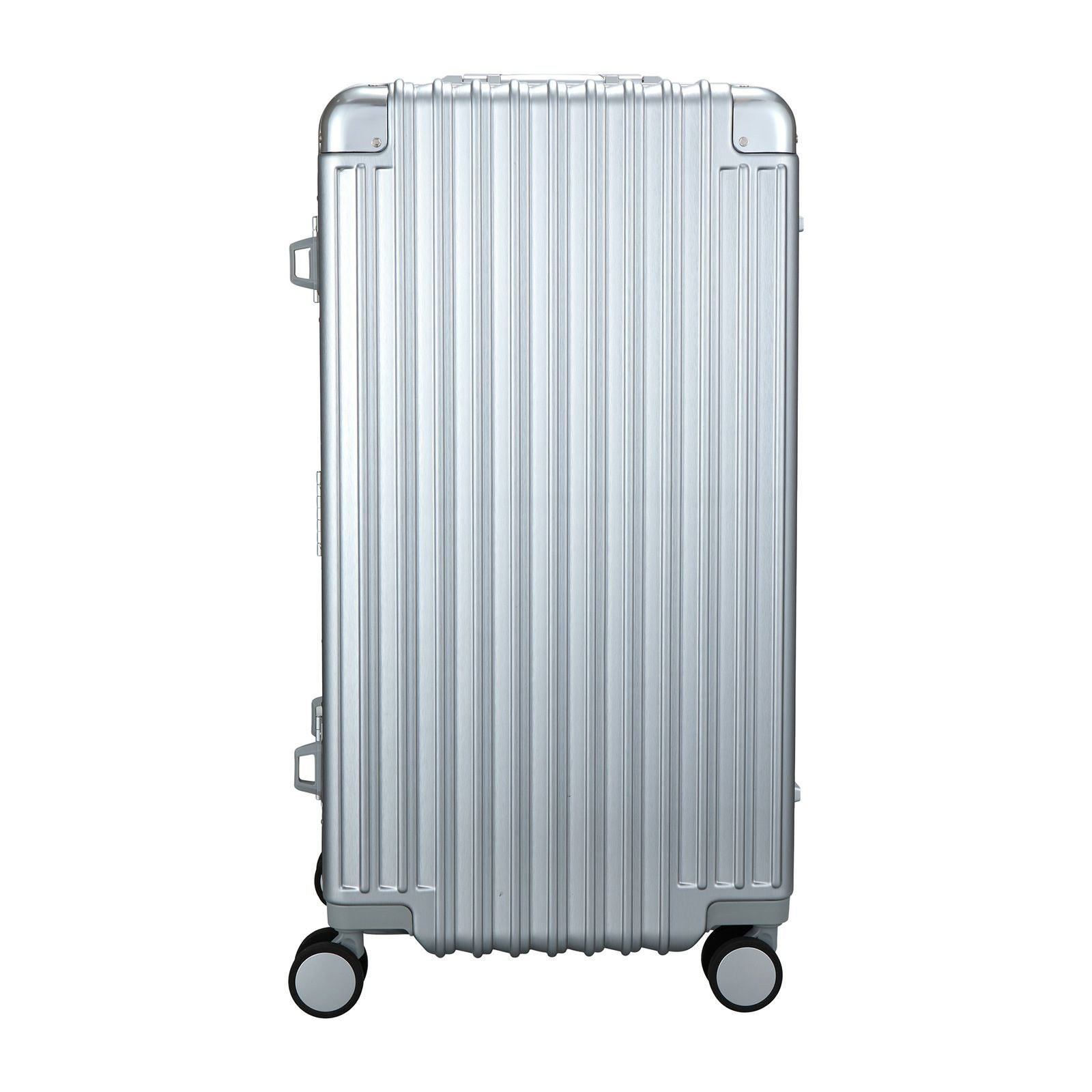 スーツケース BOX型 Lサイズ 80L アルミ調 TRIDENT TRI1030-70