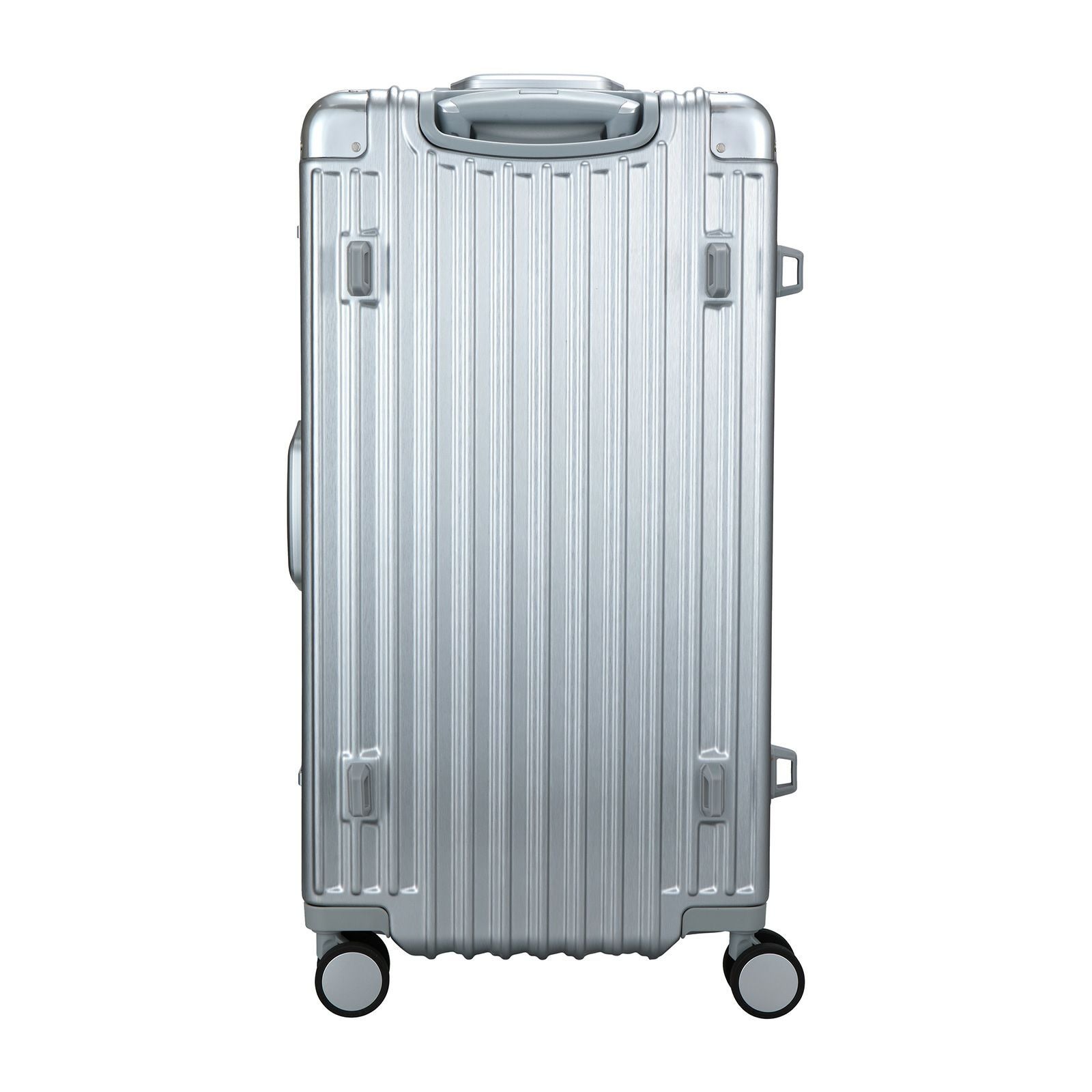 スーツケース BOX型 Lサイズ 80L アルミ調 TRIDENT TRI1030-70