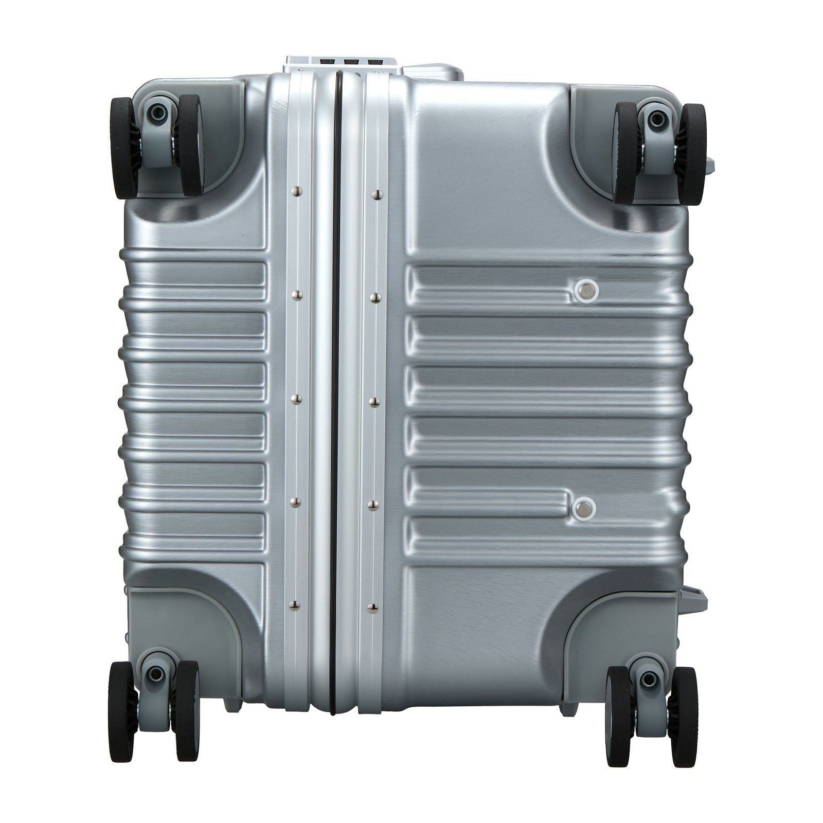 スーツケース BOX型 Lサイズ 80L アルミ調 TRIDENT TRI1030-70