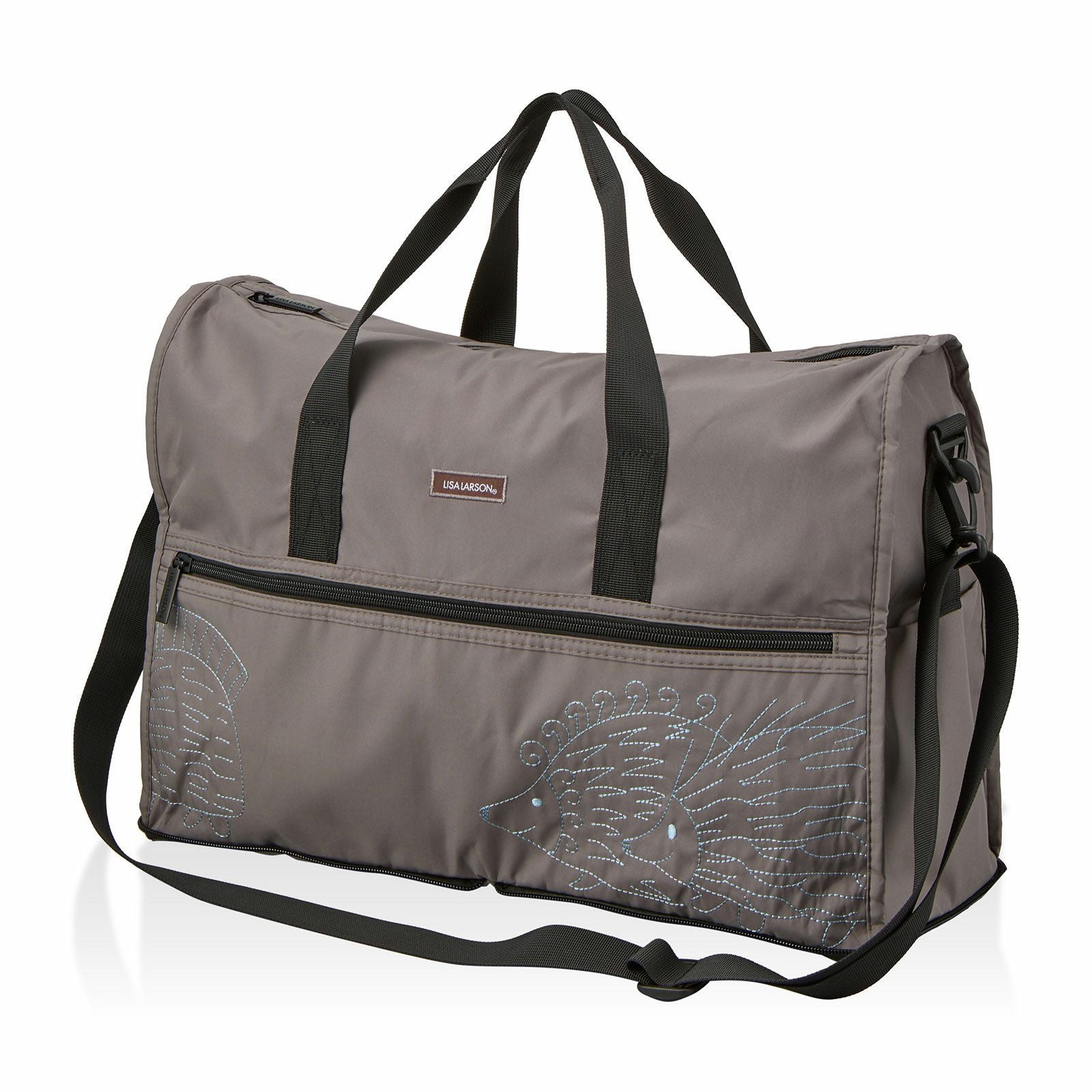 折りたたみボストンバッグ Mサイズ リサ・ラーソン はりねずみ