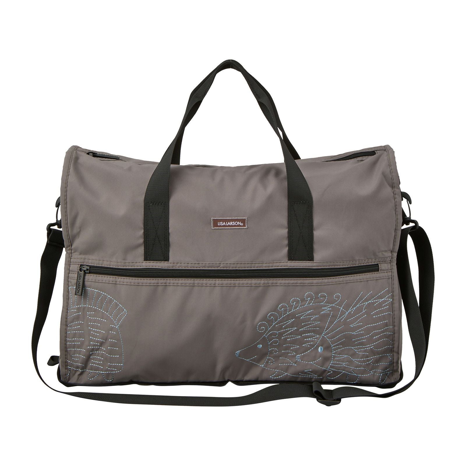 折りたたみボストンバッグ Mサイズ リサ・ラーソン はりねずみ