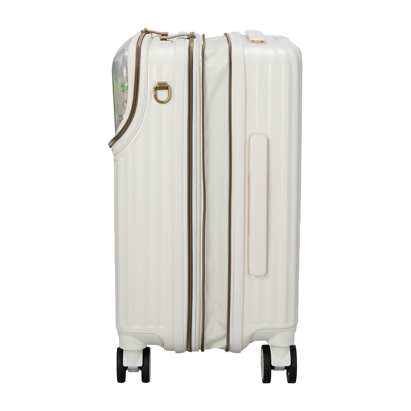 カプセルキャリー スーツケース Sサイズ 容量拡張 33-39L ぬい活 推し