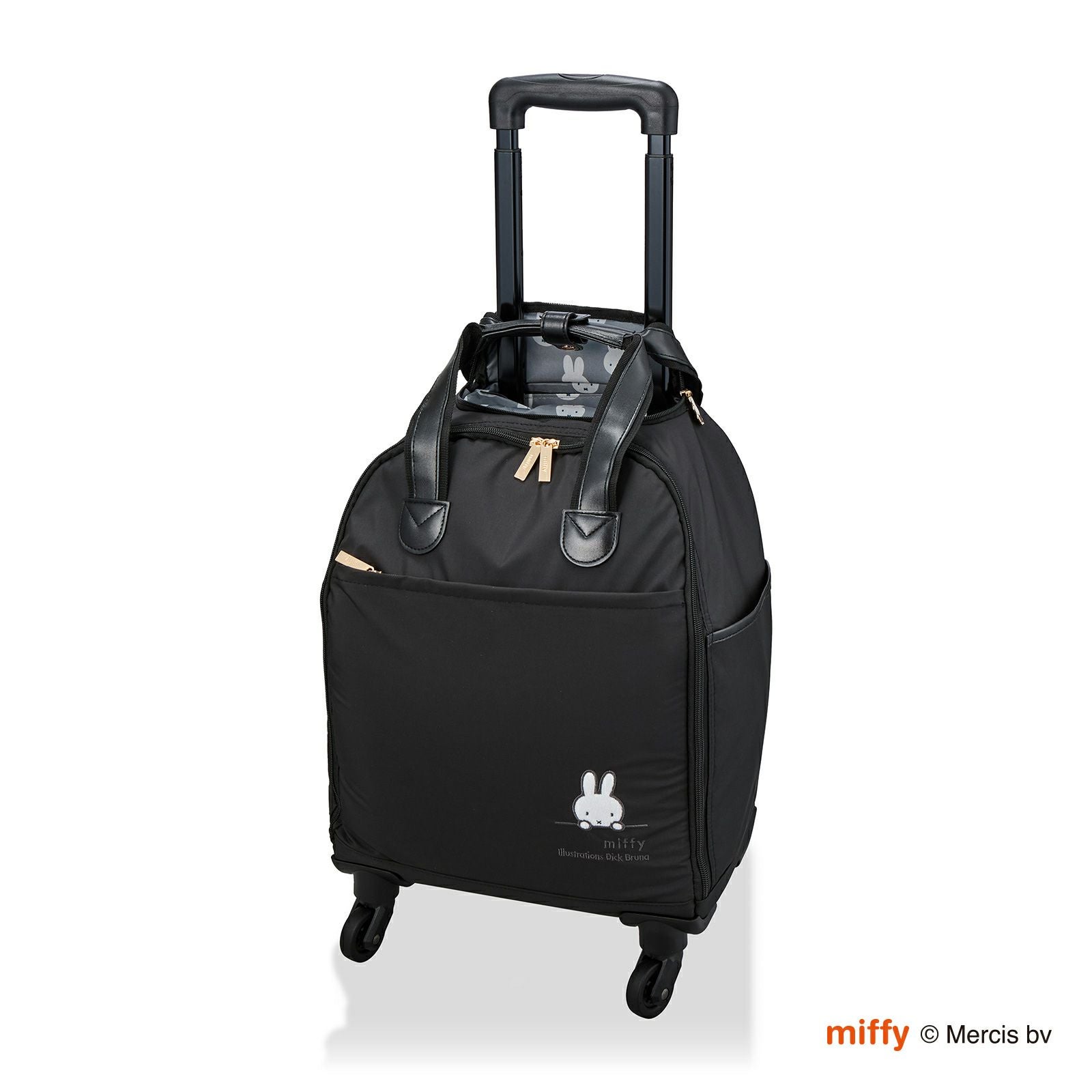 スーツケース ミッフィー70周年 Sサイズ ジッパータイプ HPL2249-48