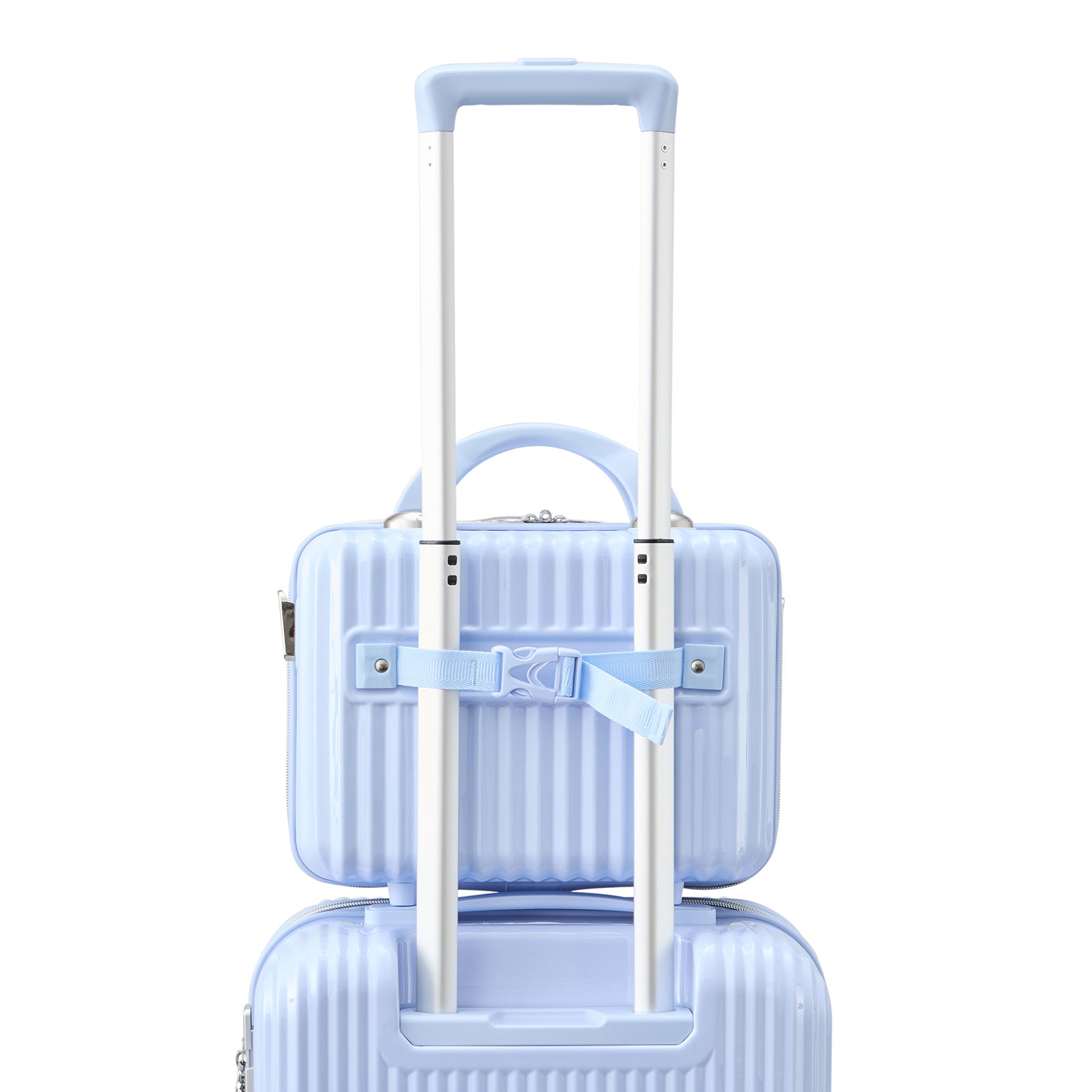 スーツケース Sサイズ 32L ミニトランク付き ジッパータイプ LUNALUX