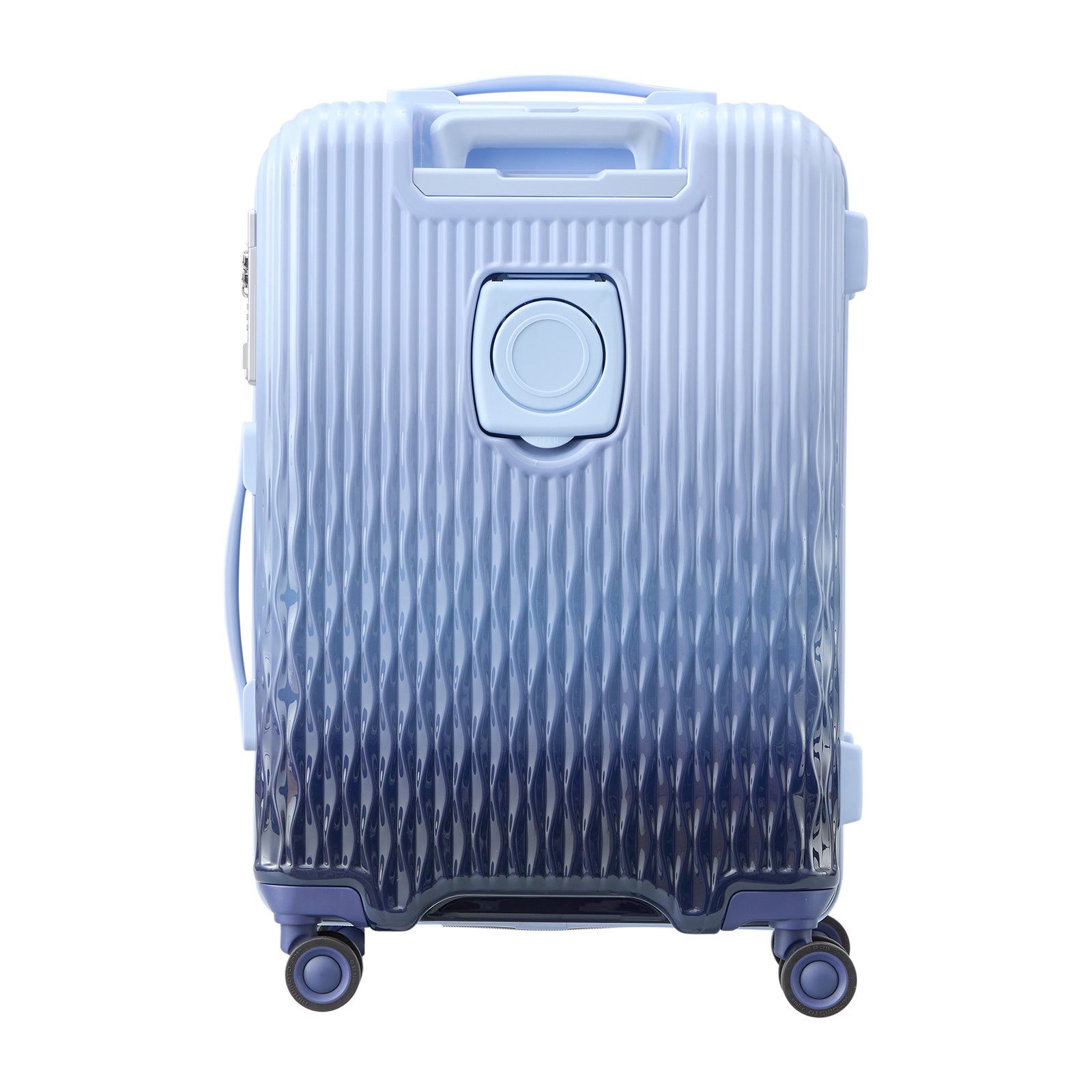 スーツケース Mサイズ 43L ミニトランク付き ジッパータイプ LUNALUX スーツケース Mサイズ 43L ミニトランク付き ジッパータイプ LUNALUX